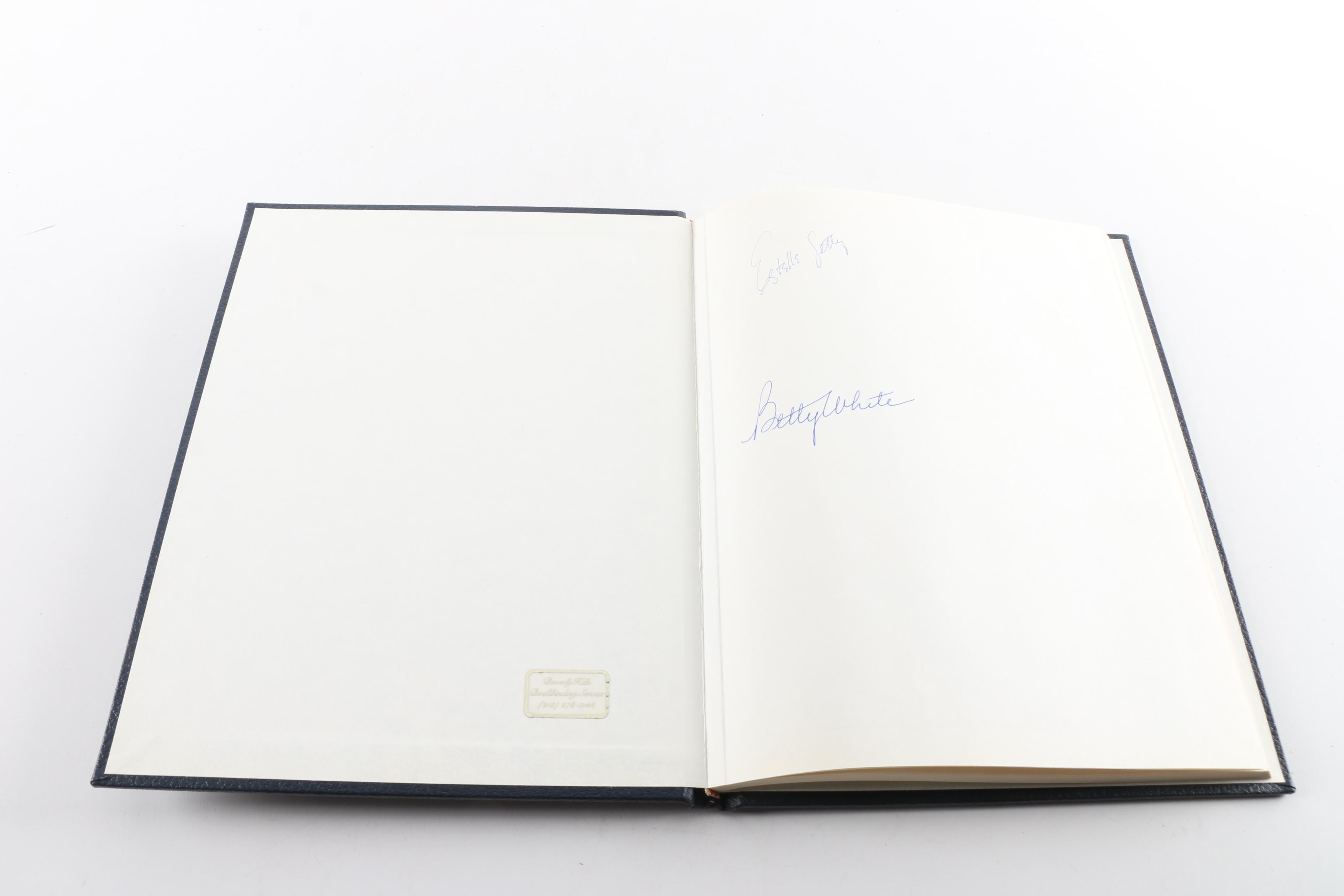 Betty White and Estelle Getty Signed Bound "The Golden Girls: Pilot" Script