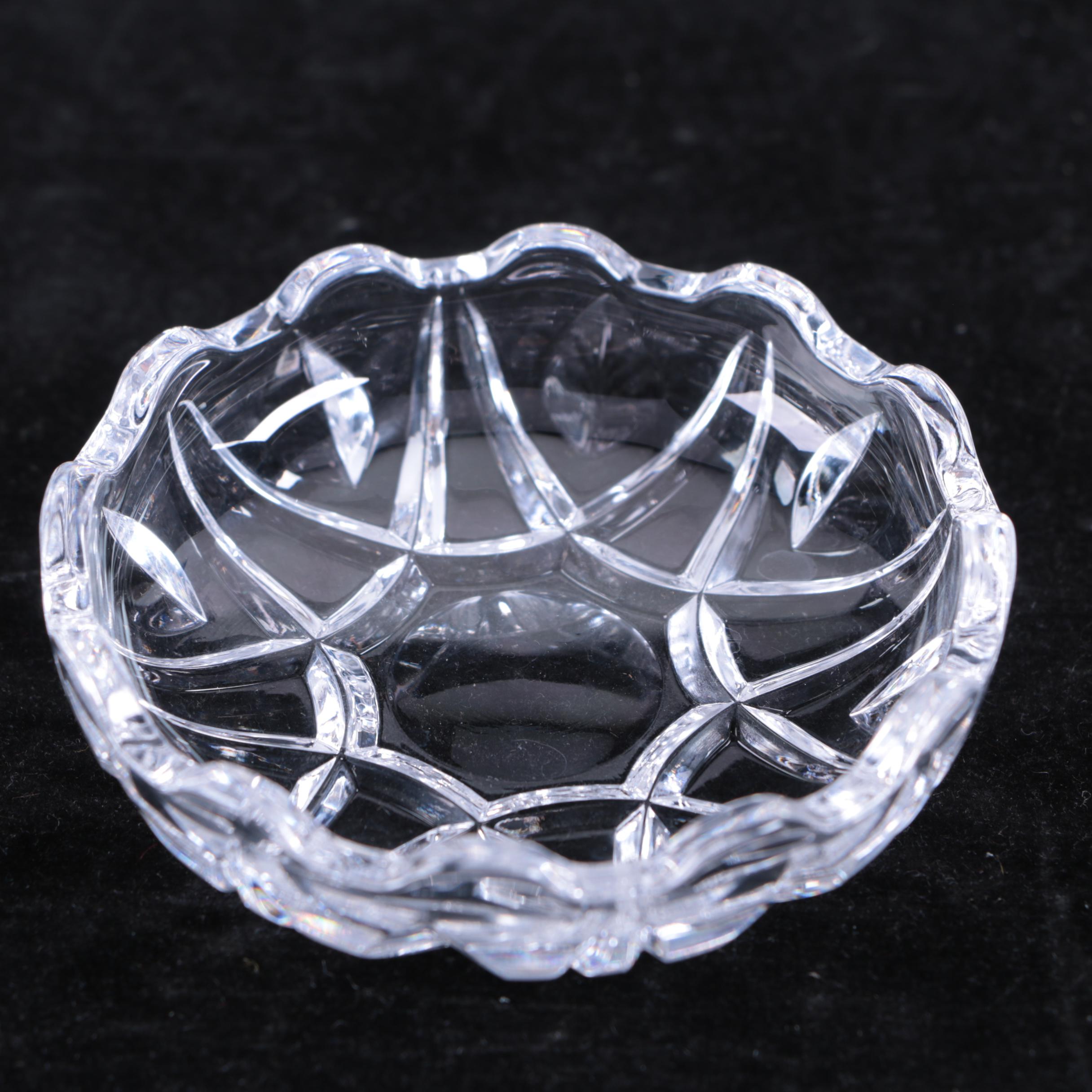 Crystal Vase and Votives featuring Tiffany & Co