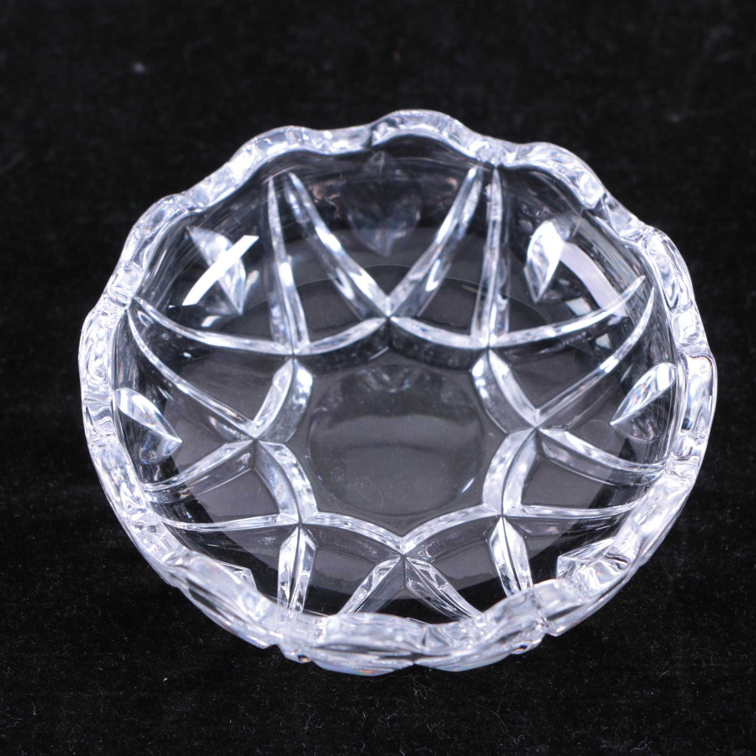 Crystal Vase and Votives featuring Tiffany & Co