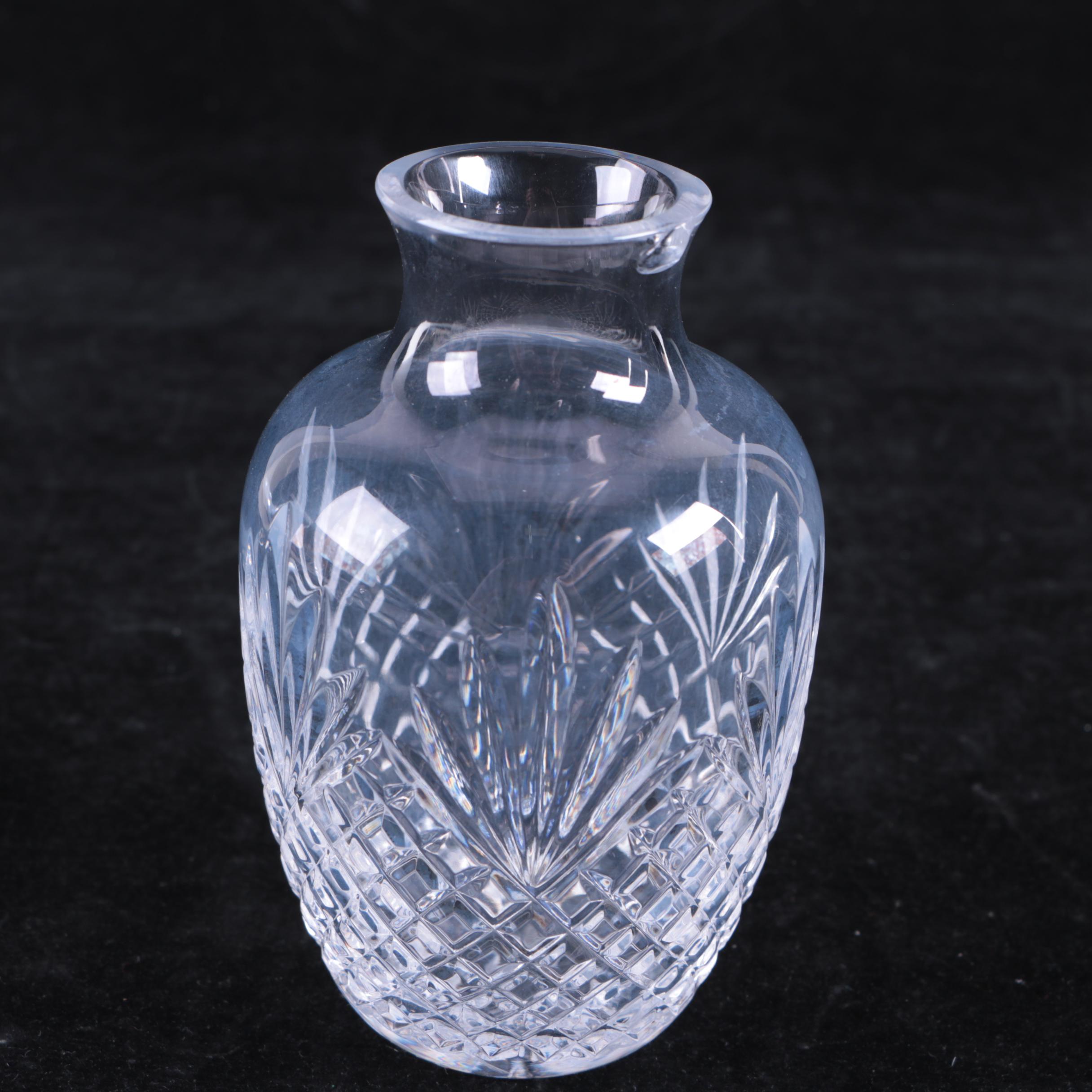 Crystal Vase and Votives featuring Tiffany & Co