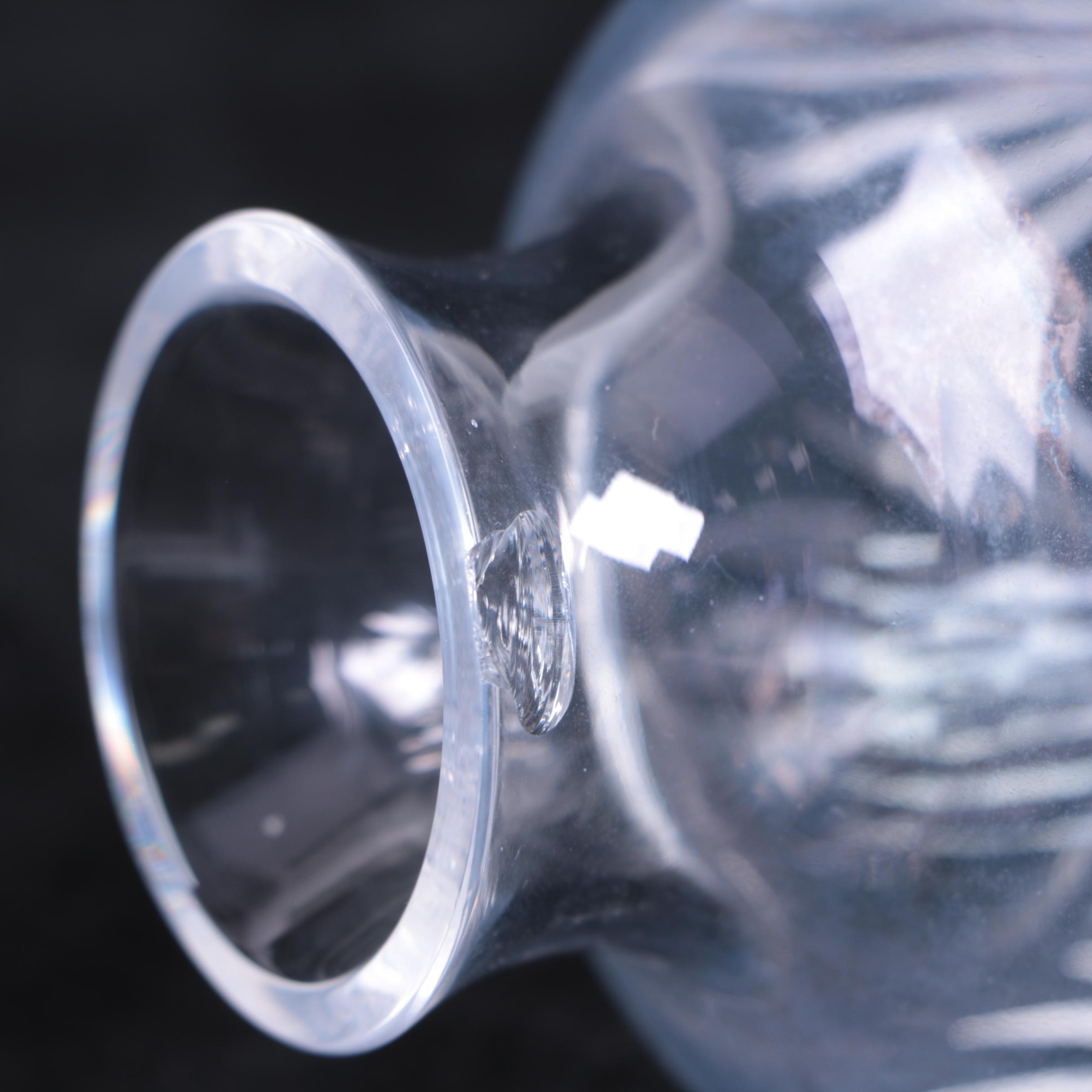 Crystal Vase and Votives featuring Tiffany & Co