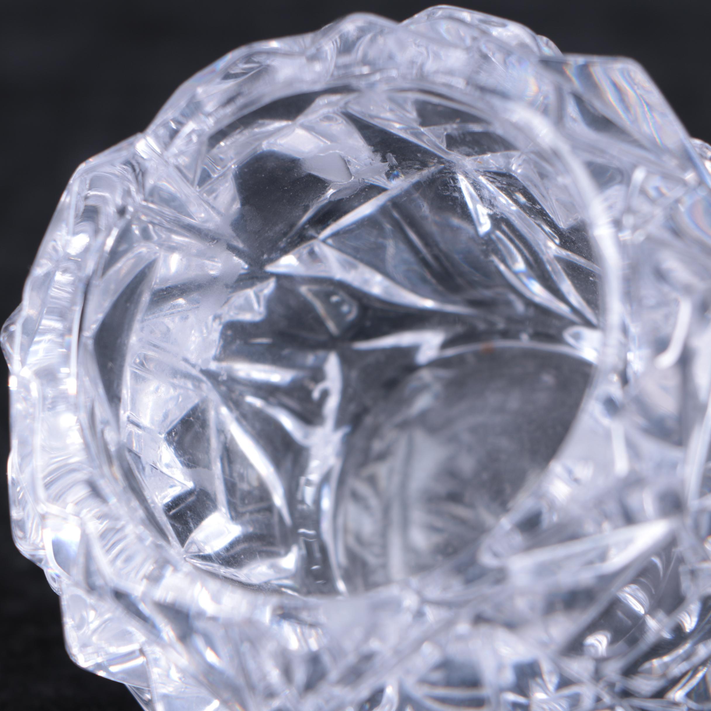 Crystal Vase and Votives featuring Tiffany & Co