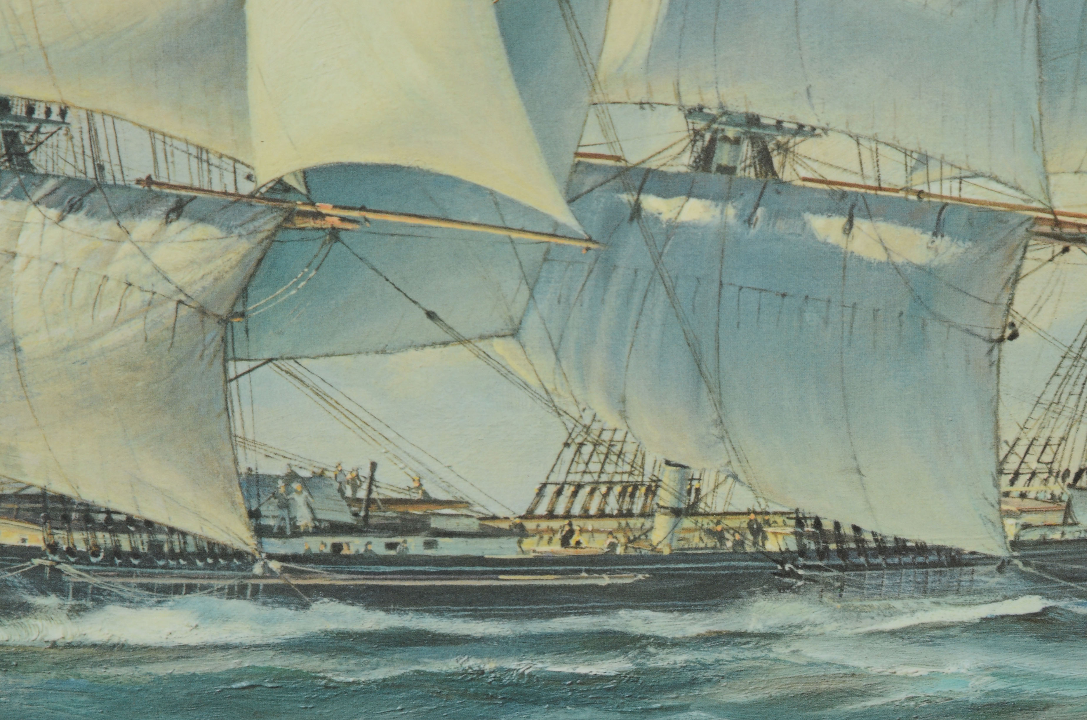 John Stobart Limited Edition Offset Lithograph after "Flying Cloud"