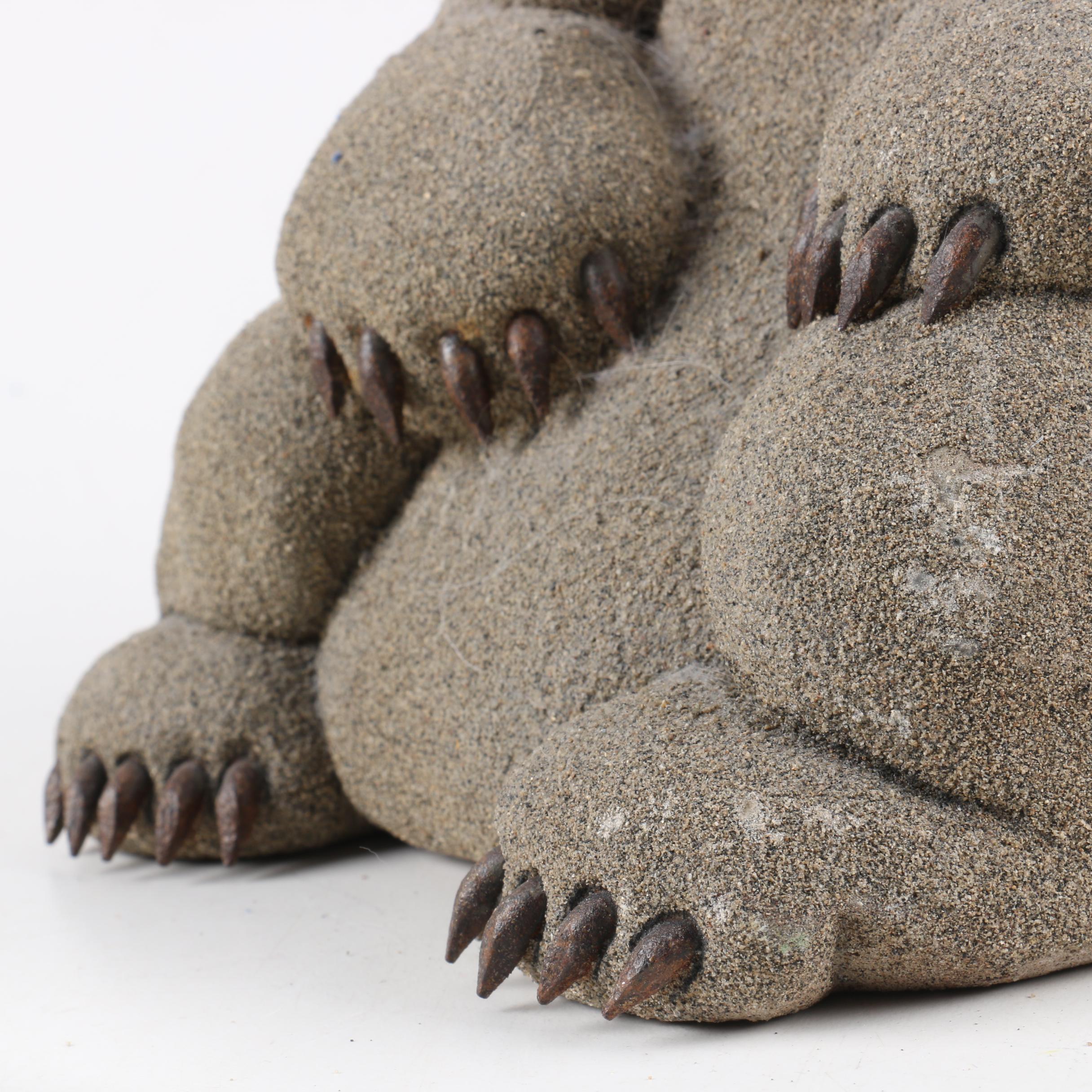 Lou Rankin 1993 Concrete Bear Sculpture