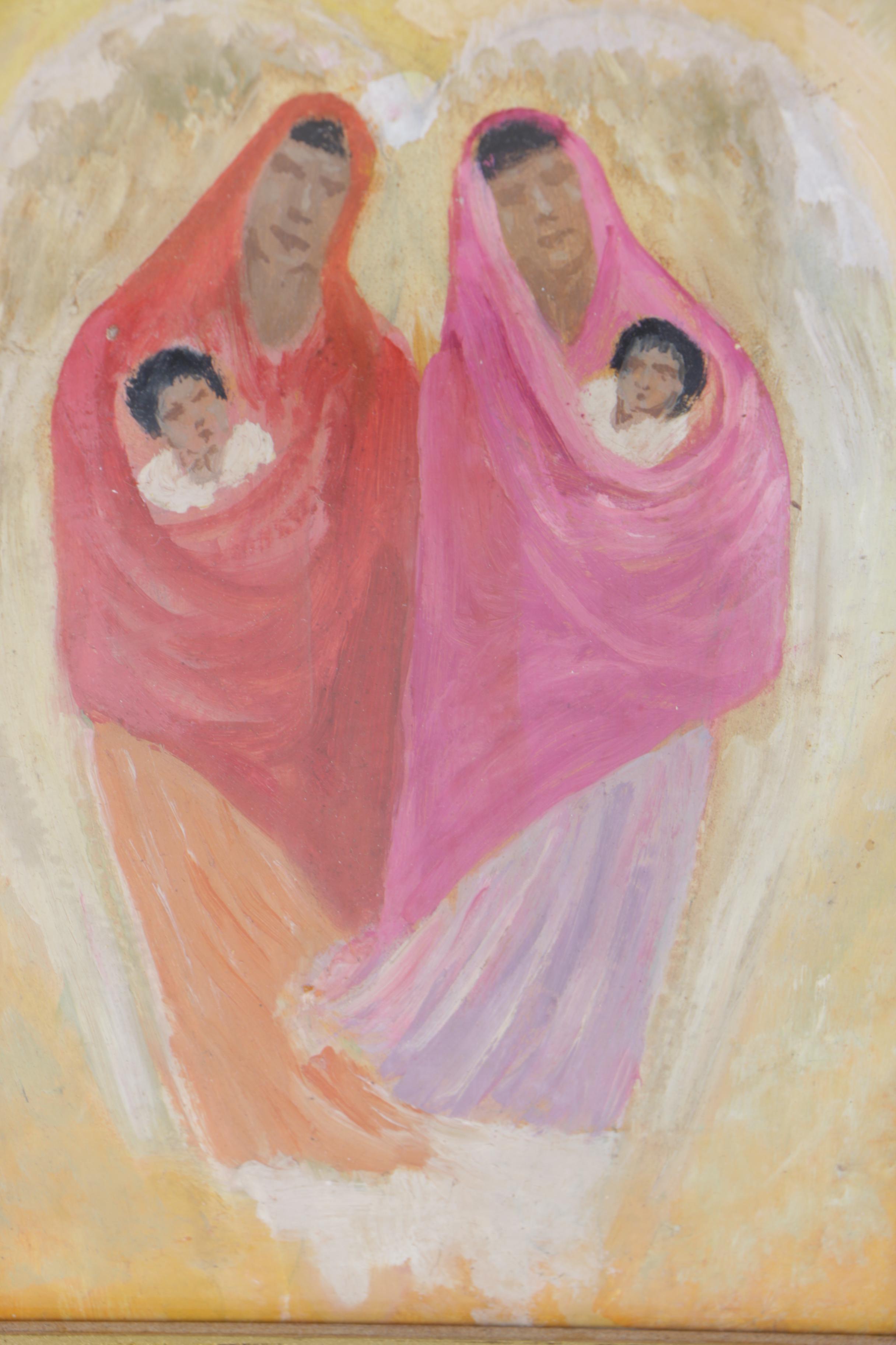 Dorothy Brett Oil Painting "Motherhood"