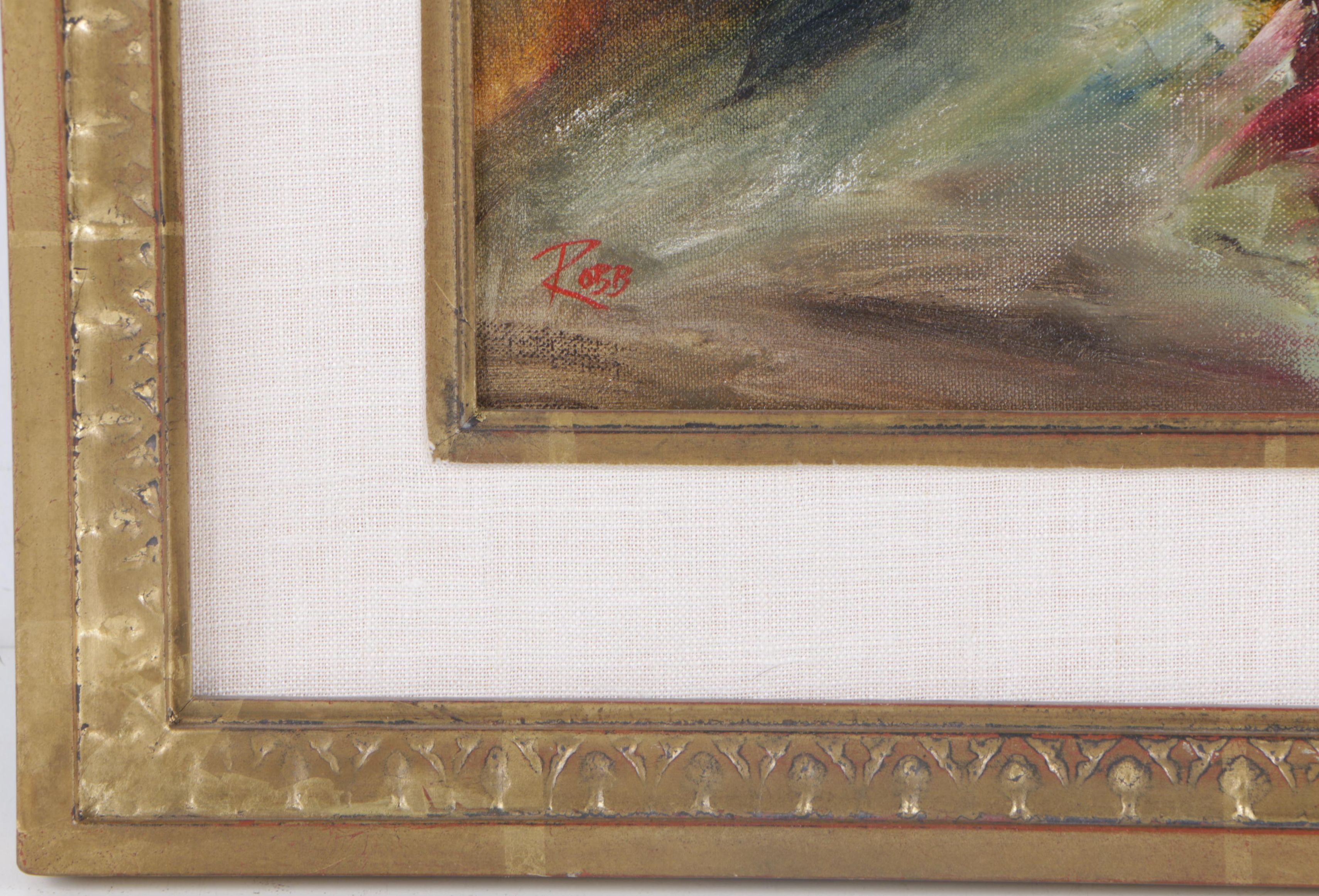 Laura Robb Oil Painting "Orchids"