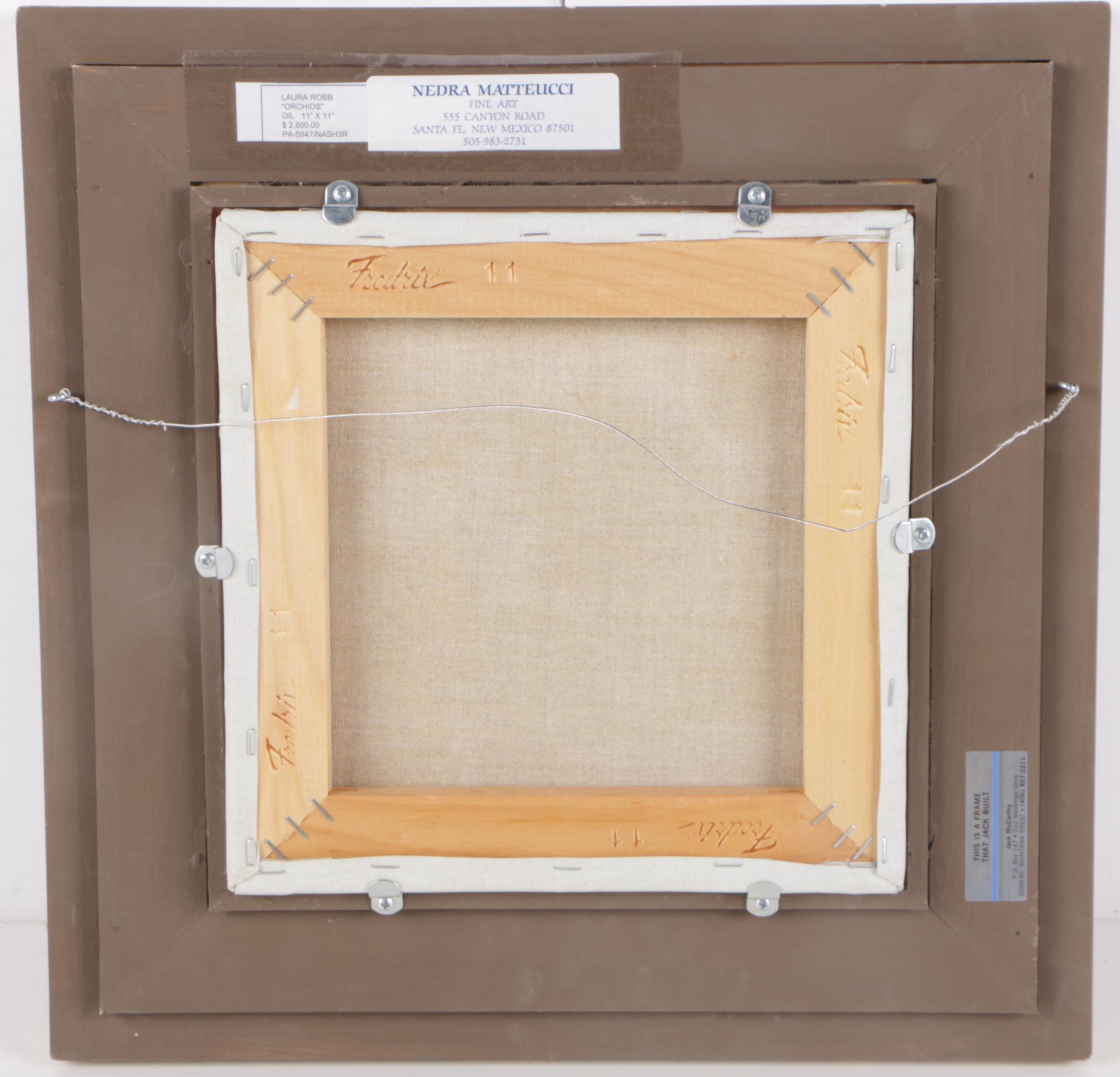 Laura Robb Oil Painting "Orchids"