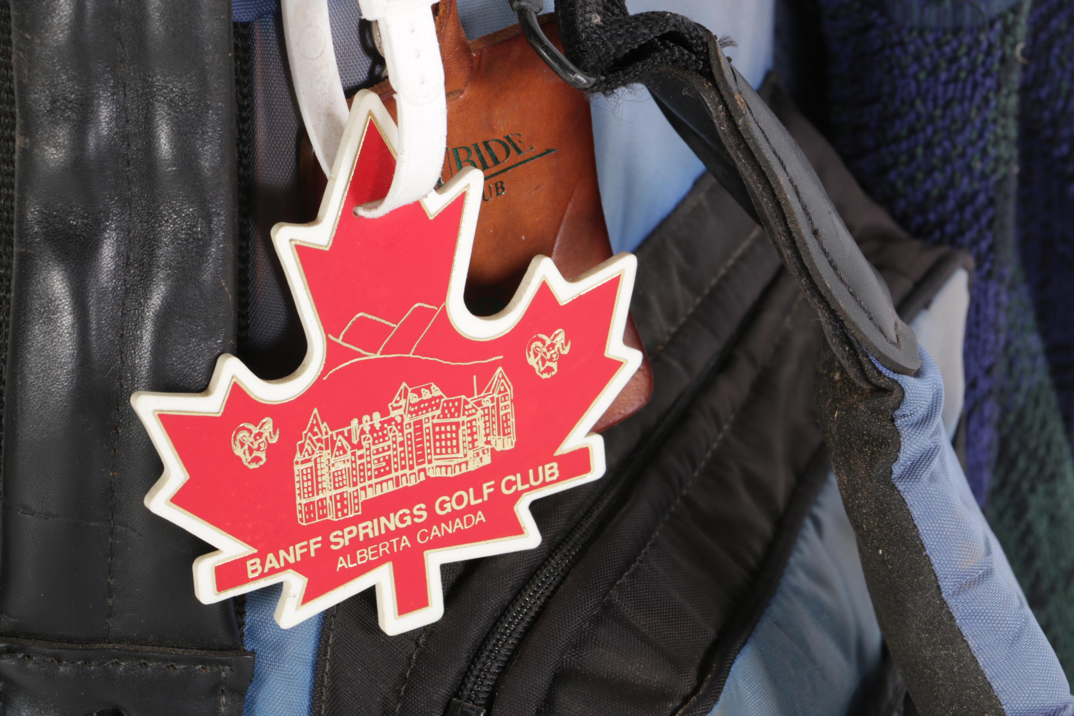 Douglas Golf Bag with Clubs and Travel Cover