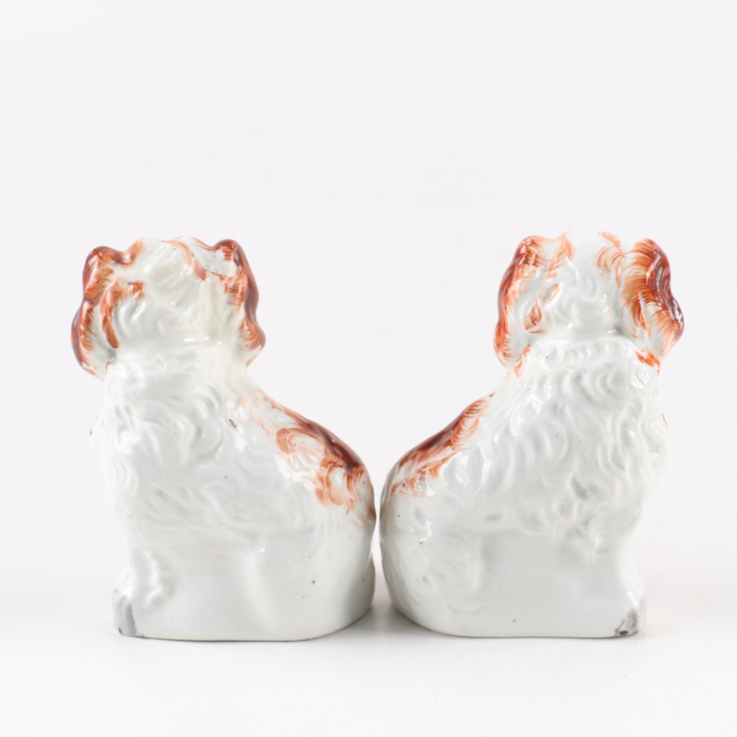 Antique Staffordshire Dog Figurines