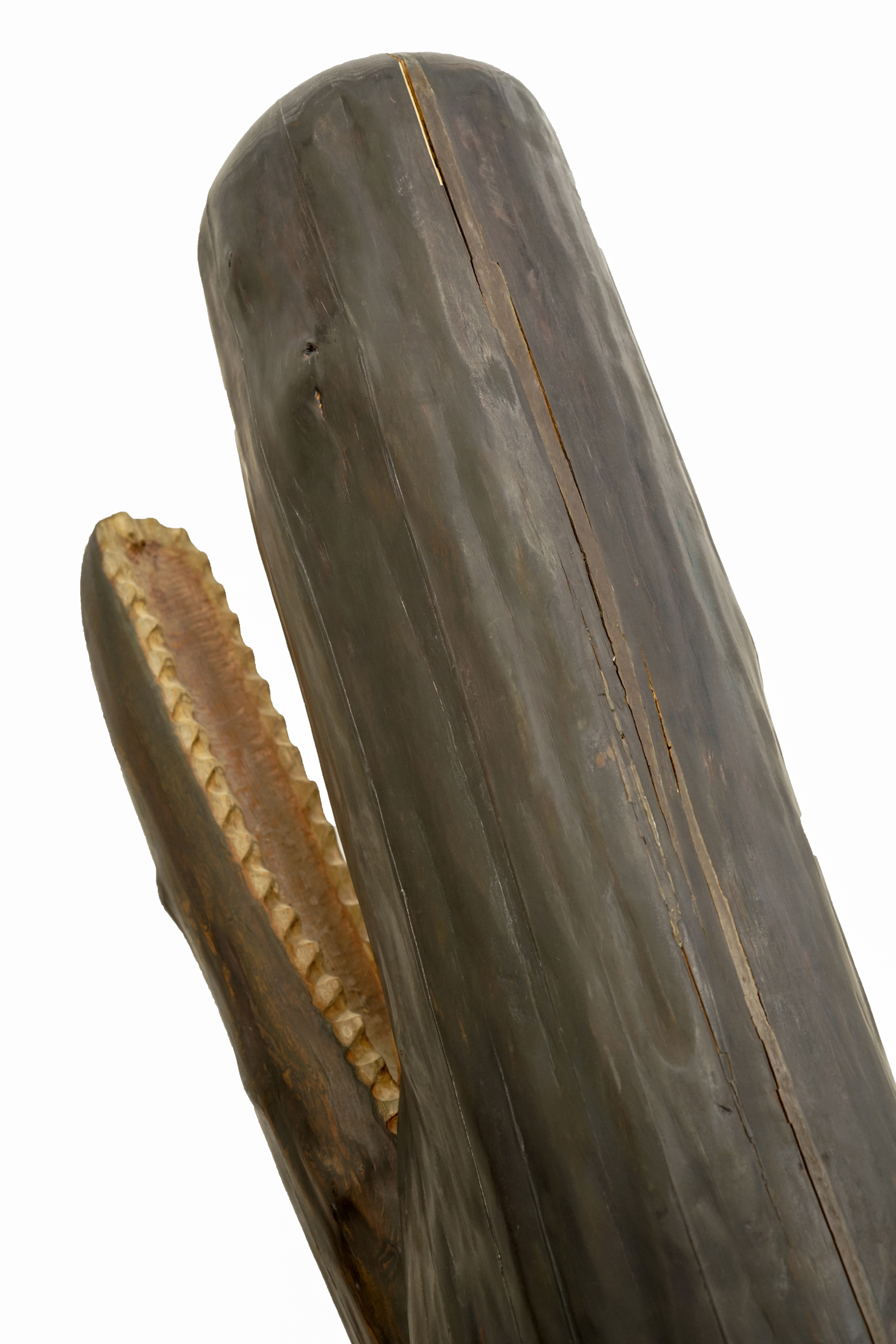 Impressive Carved Hemlock Whale Sculpture by Joseph Wheelwright