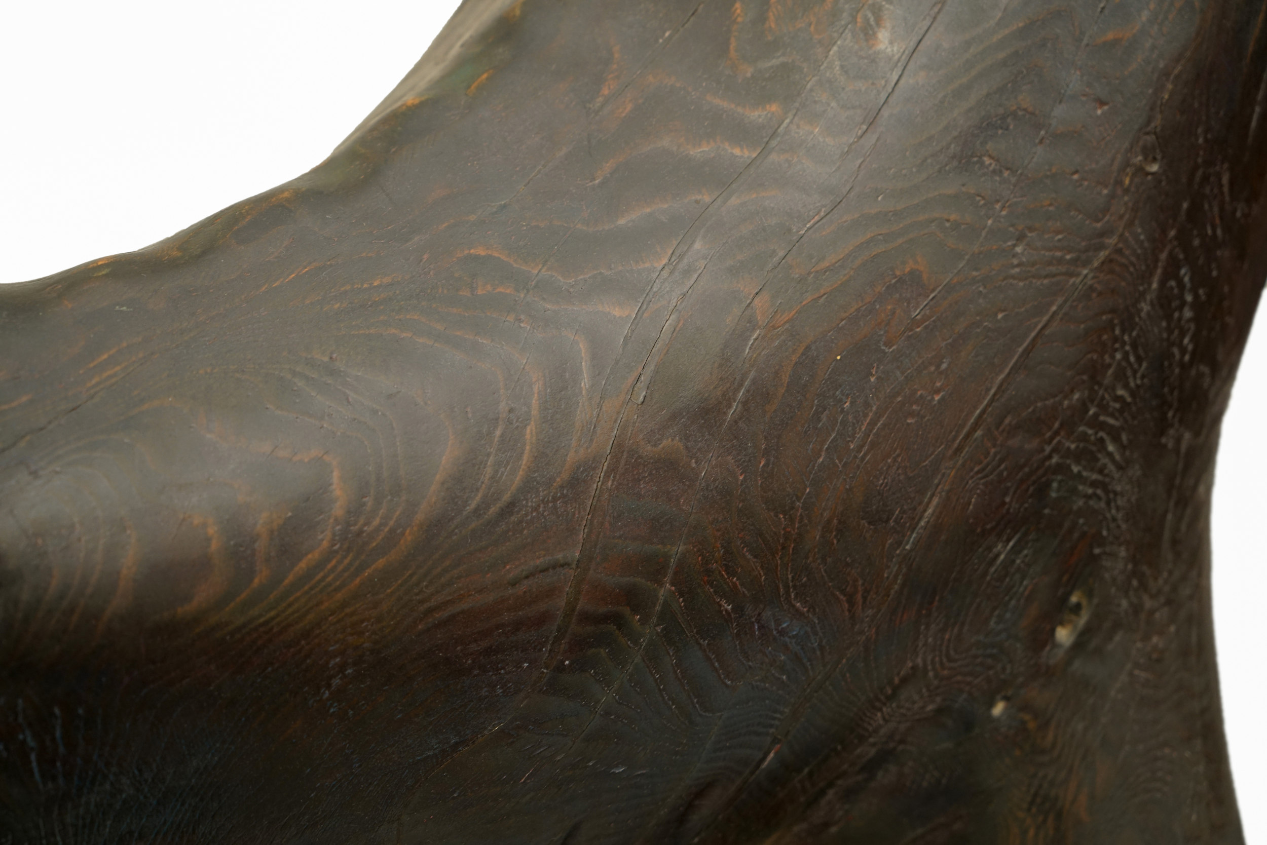 Impressive Carved Hemlock Whale Sculpture by Joseph Wheelwright