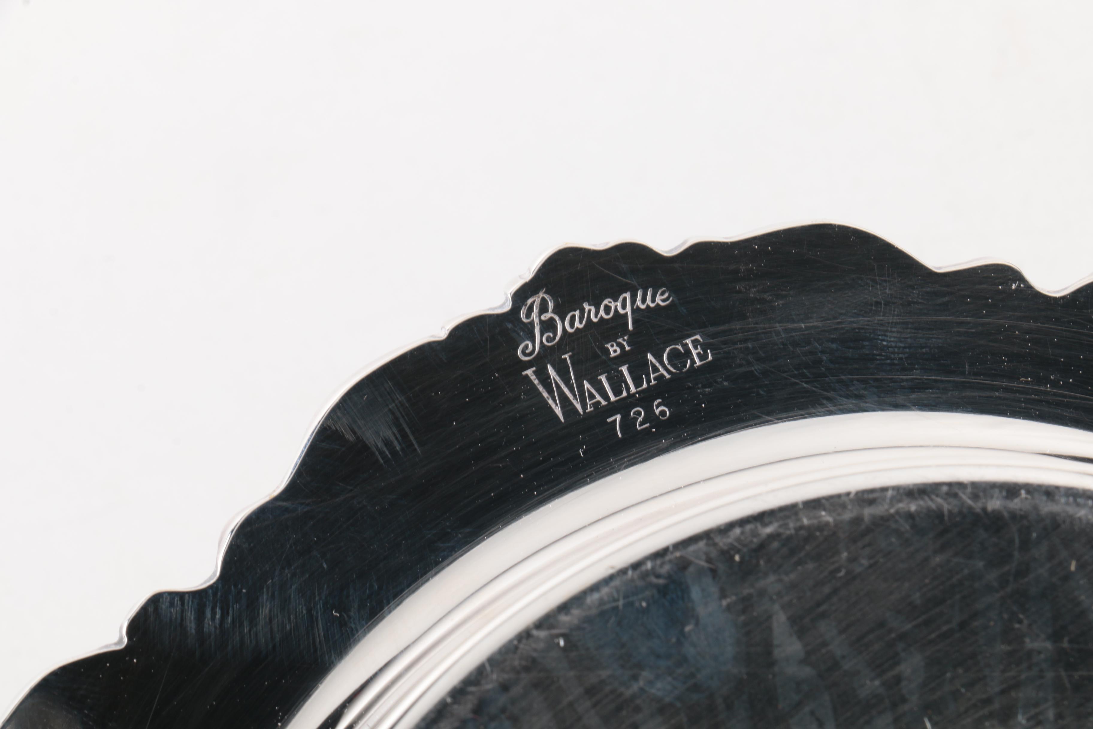 1993 C J Vander Ltd. Sterling Silver Coaster and Other Silver Plate Serveware