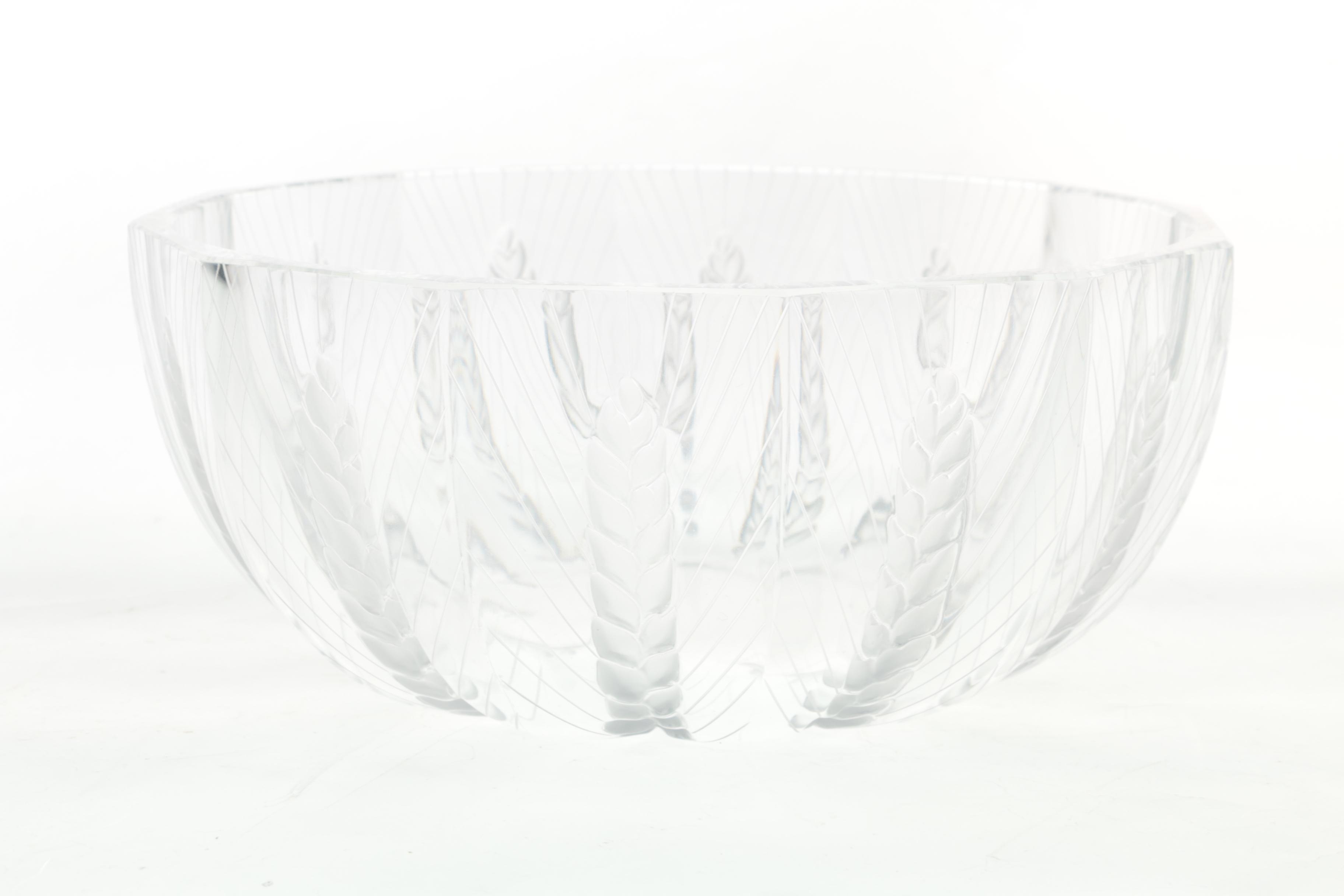 Lalique "Ceres" Crystal Bowl