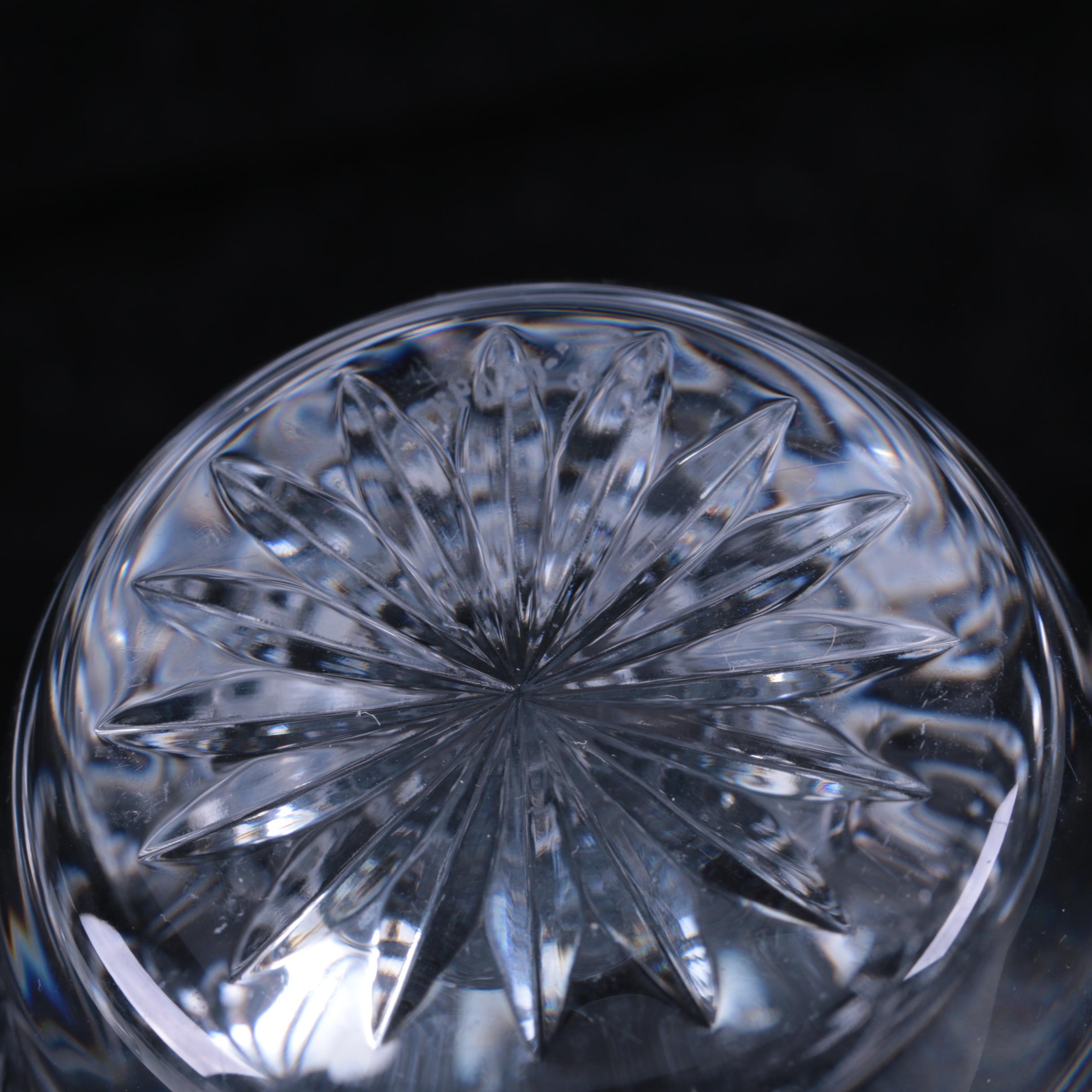 Tiffany & Co. Crystal Vase and Waterford Crystal Ash Receiver