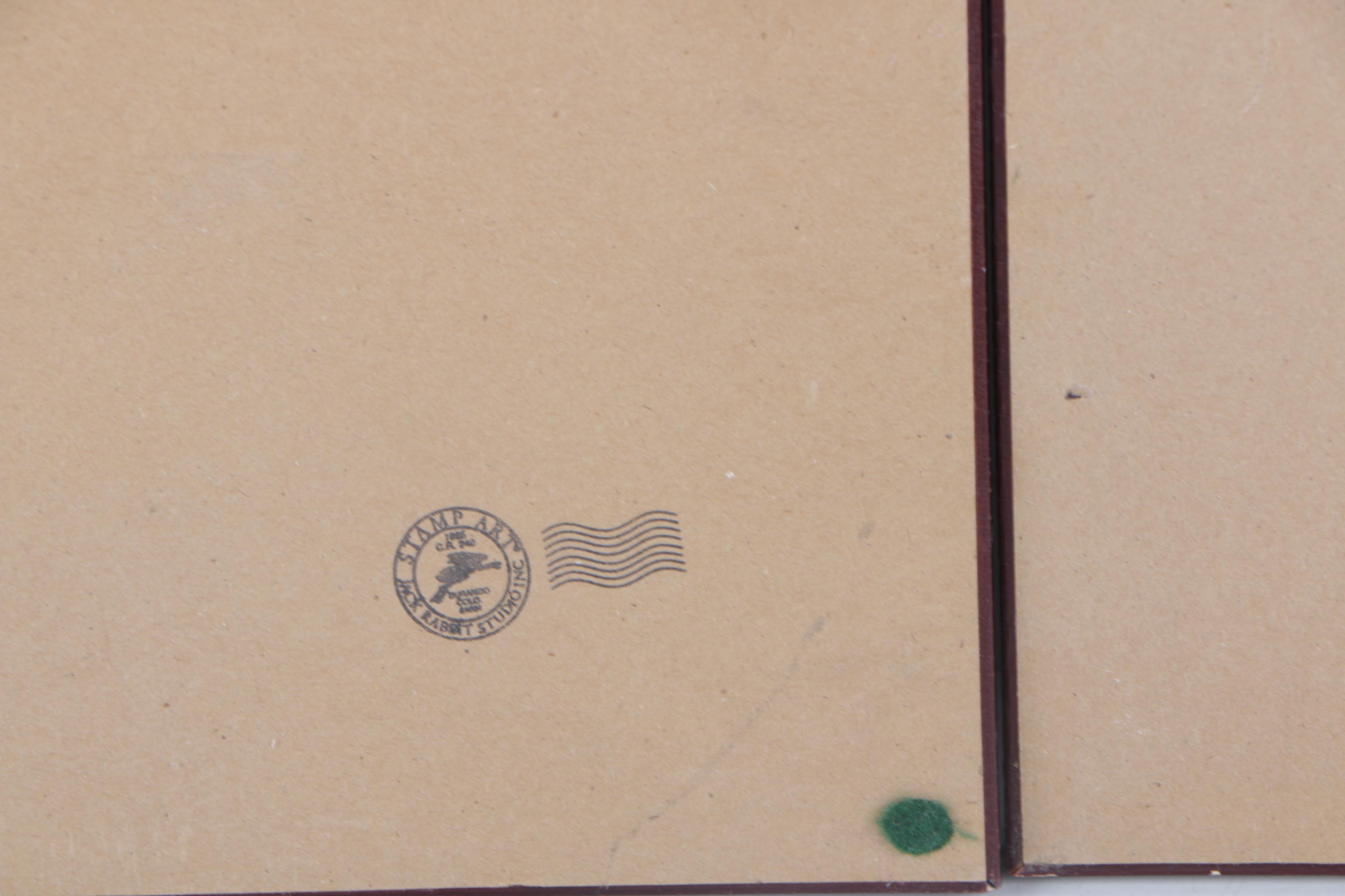 Framed United States Postage Stamps