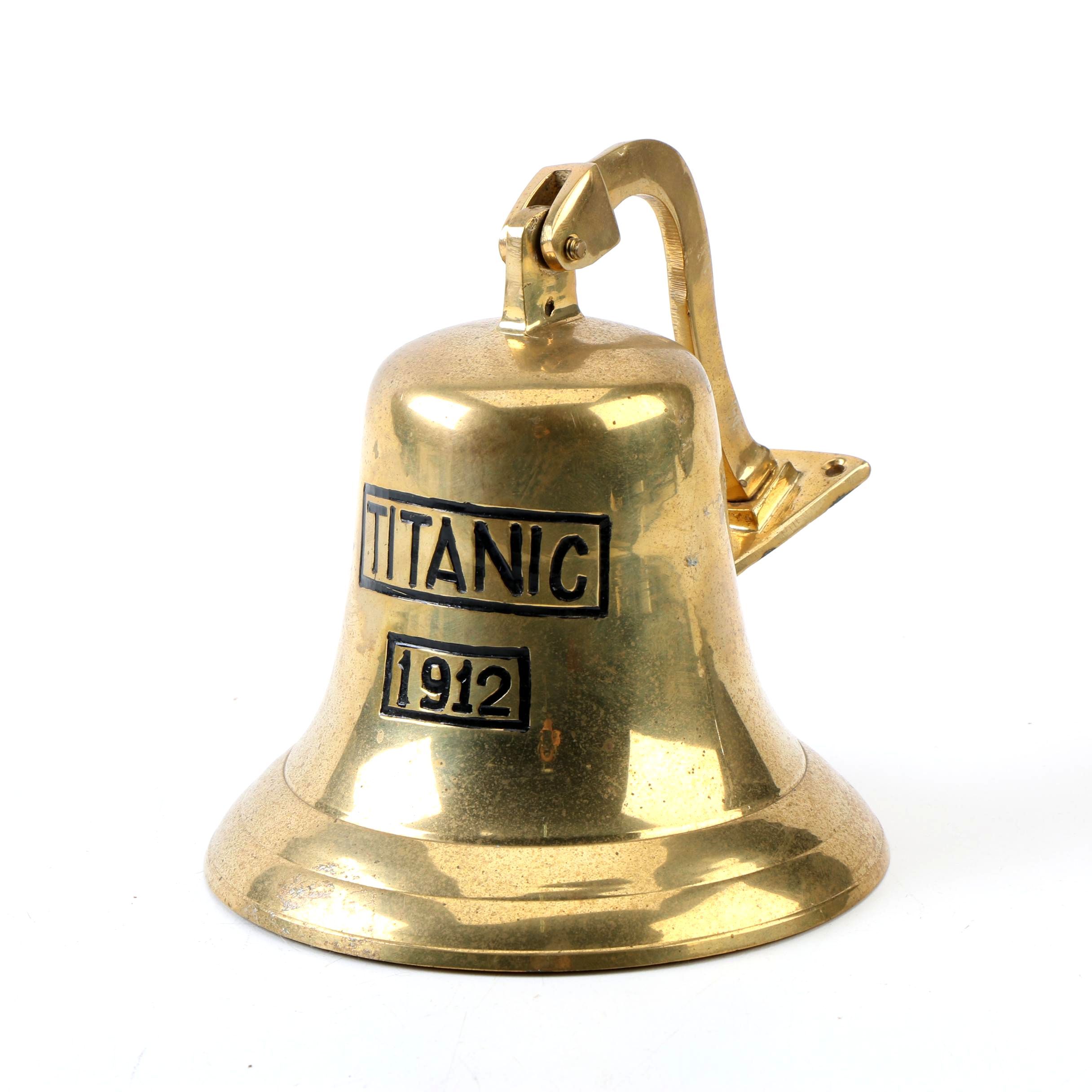 Vintage Replica "Titanic 1912" Brass Bell