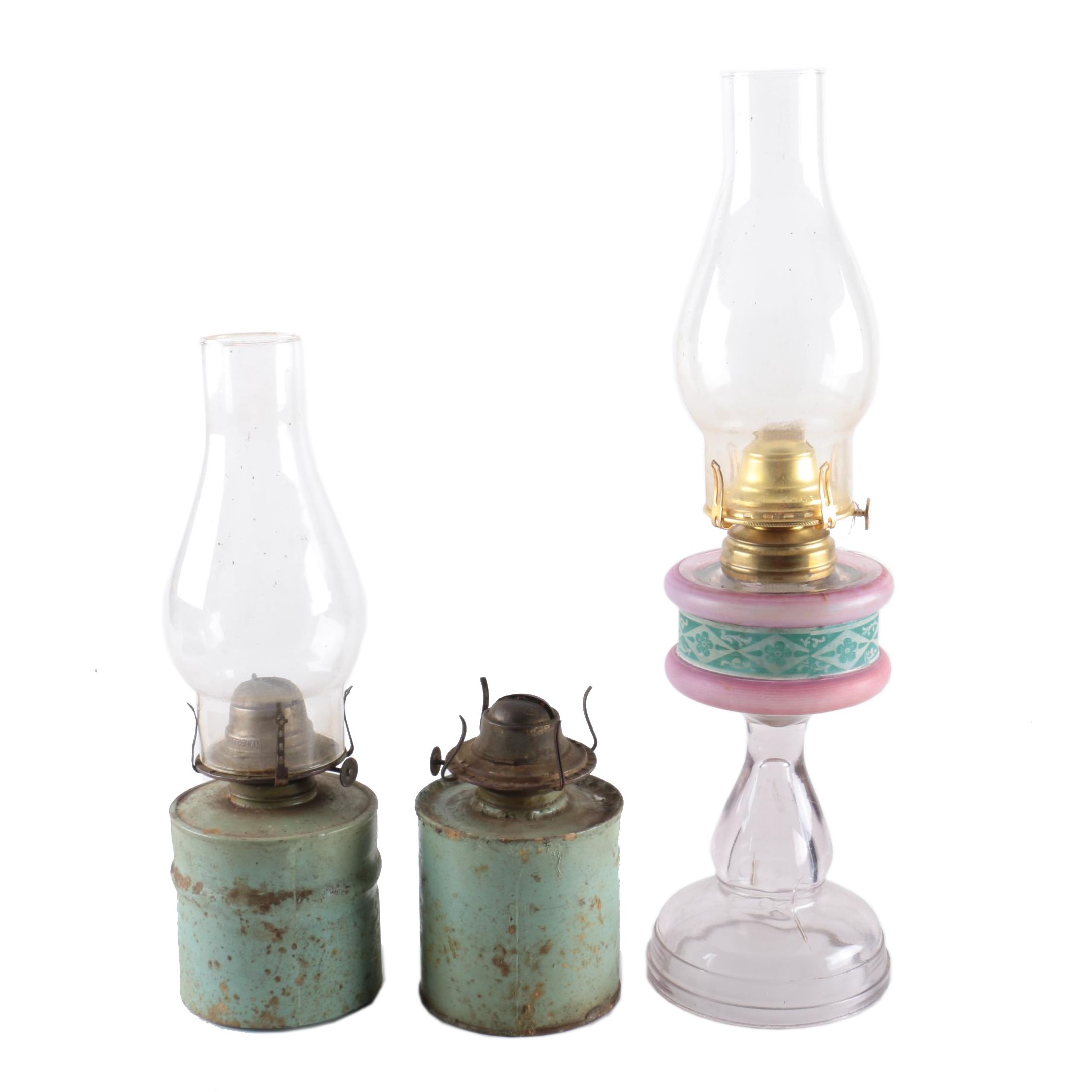 Vintage Oil Lamps