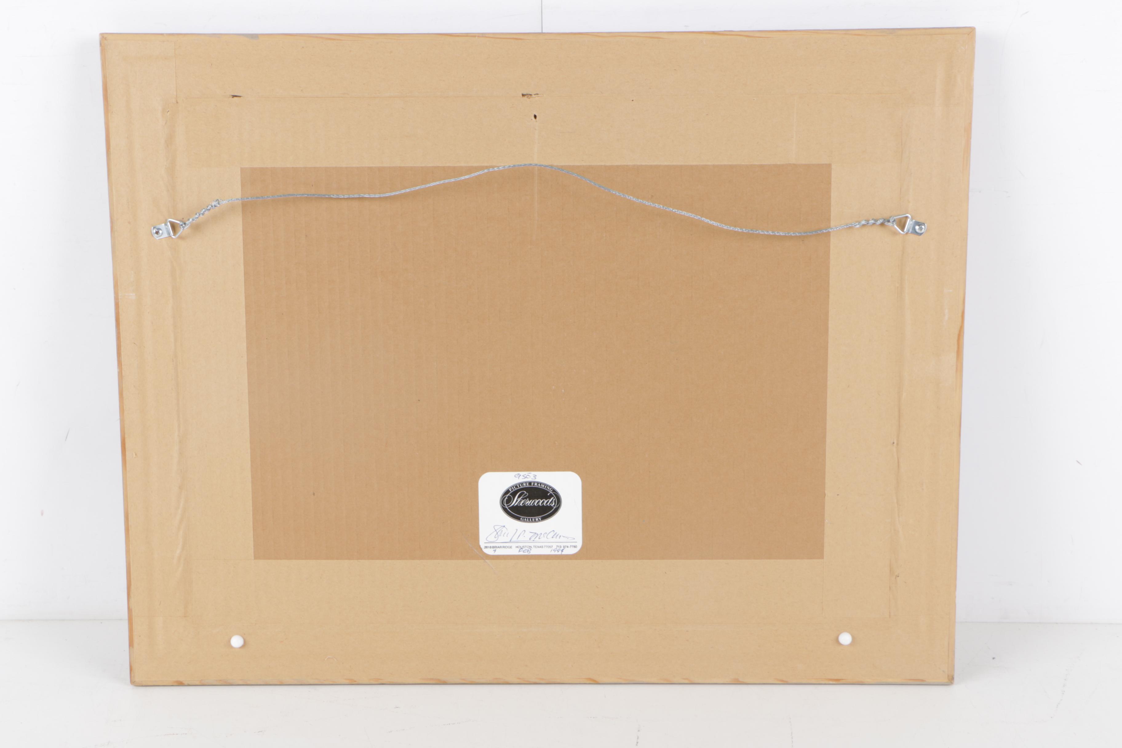 Offset Lithograph After Andrew Wyeth "Bradford House"