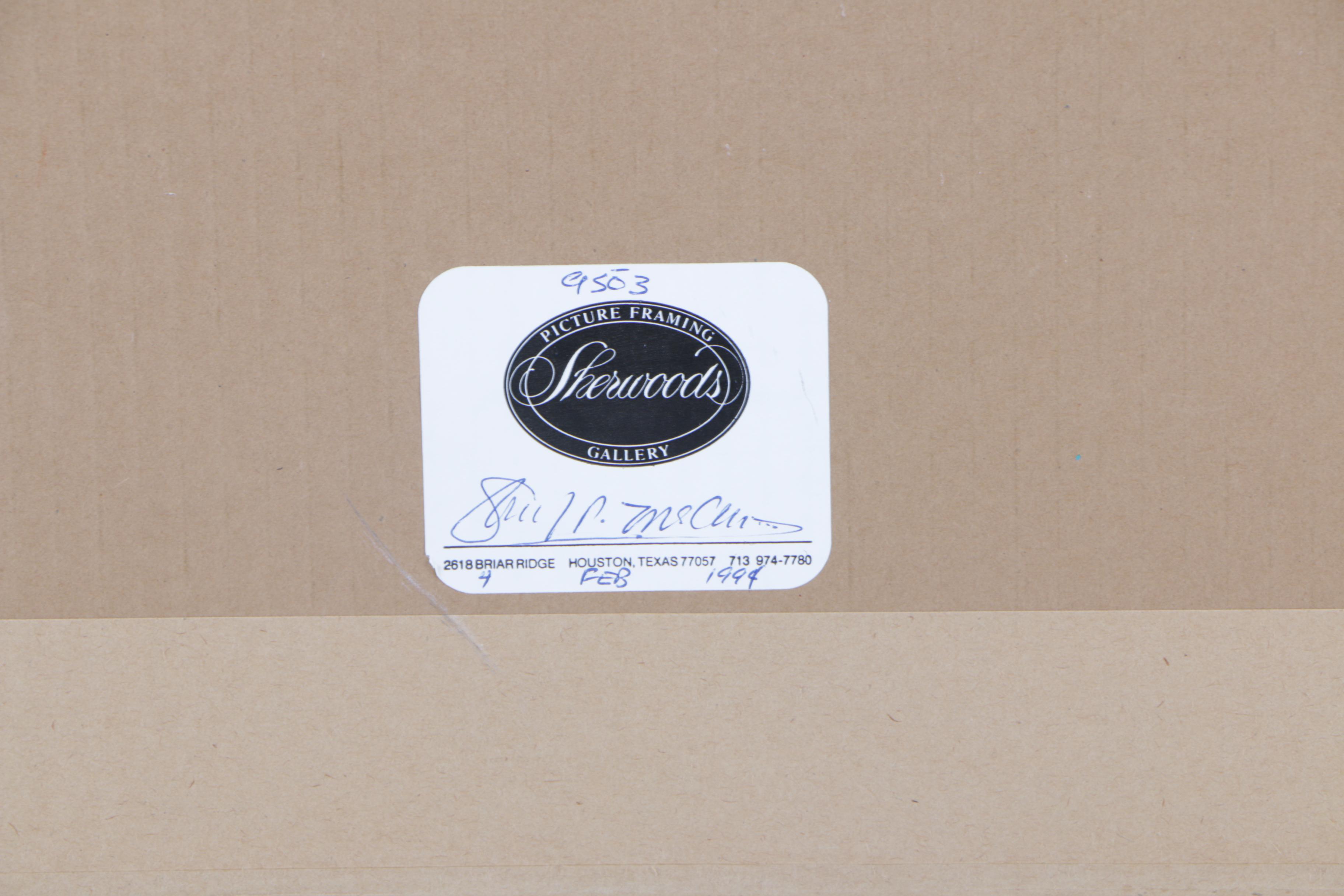 Offset Lithograph After Andrew Wyeth "Bradford House"