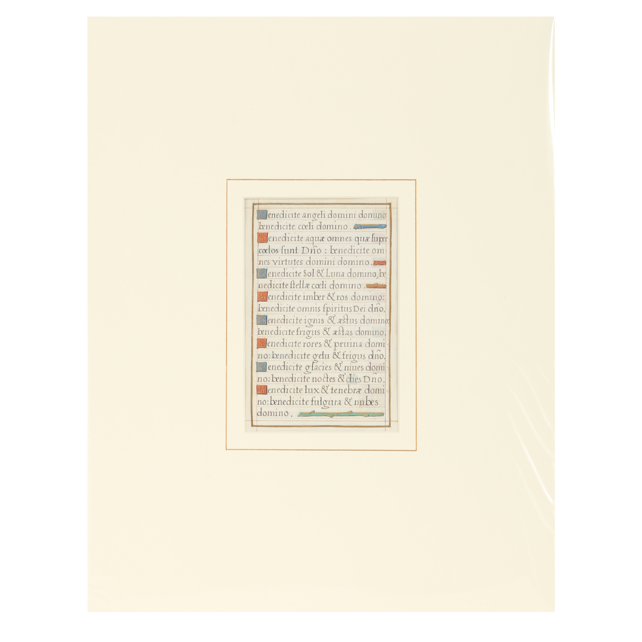 15th and 16th Century Hand Painted Illuminated Manuscripts