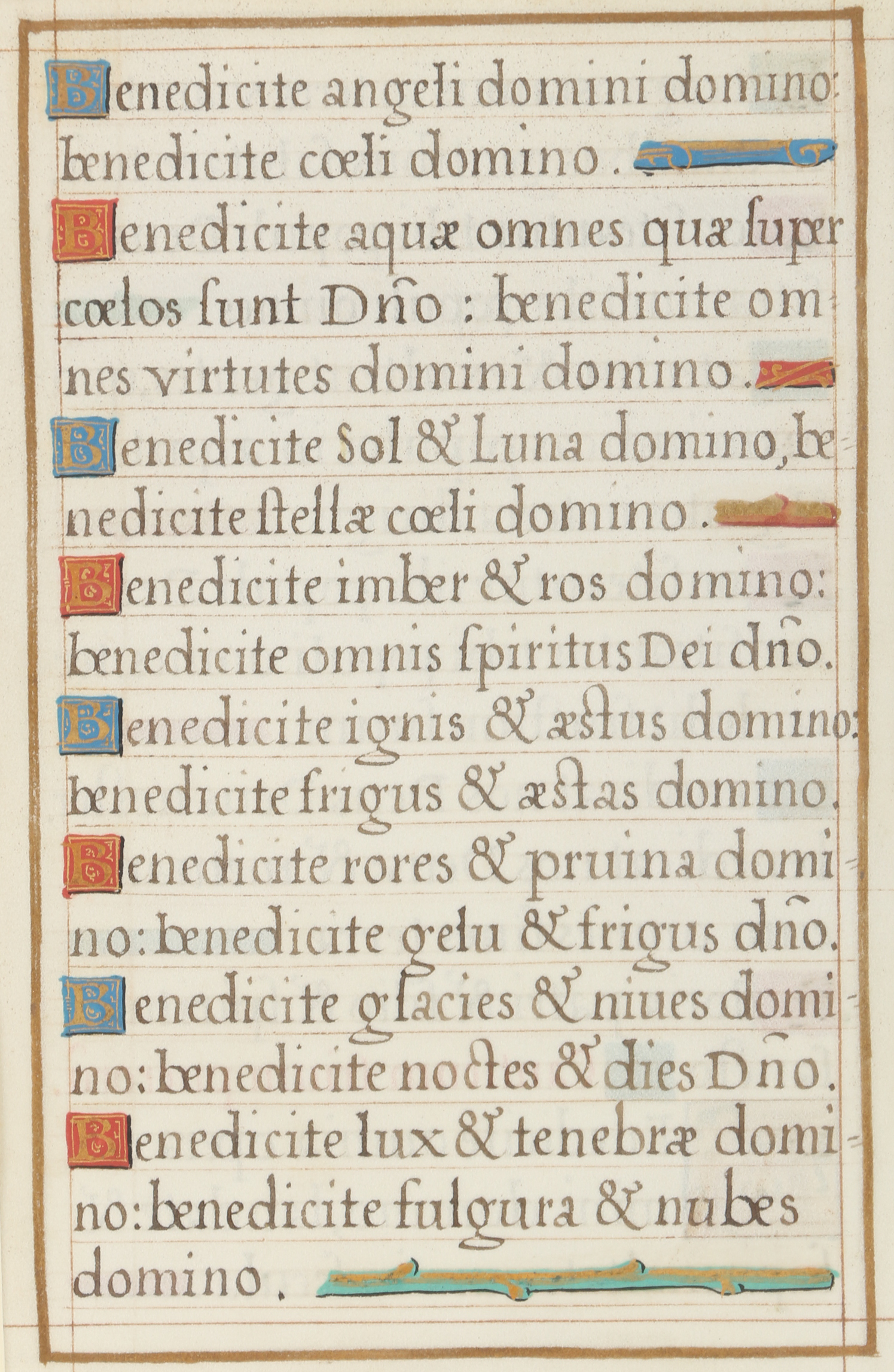 15th and 16th Century Hand Painted Illuminated Manuscripts