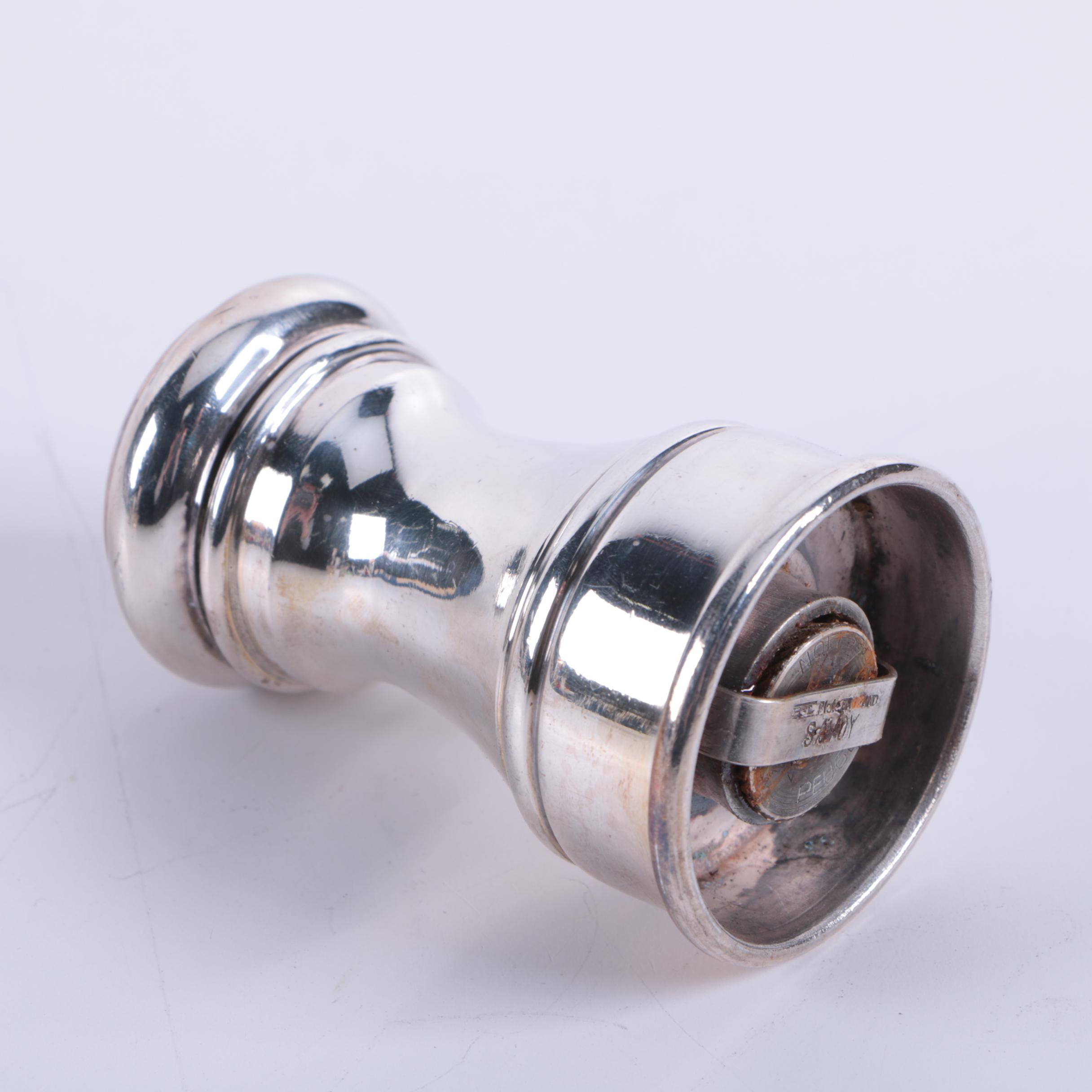 Crescent Silverware Mfg. Co. Silver Plate Trumpet Vase and Other Tableware