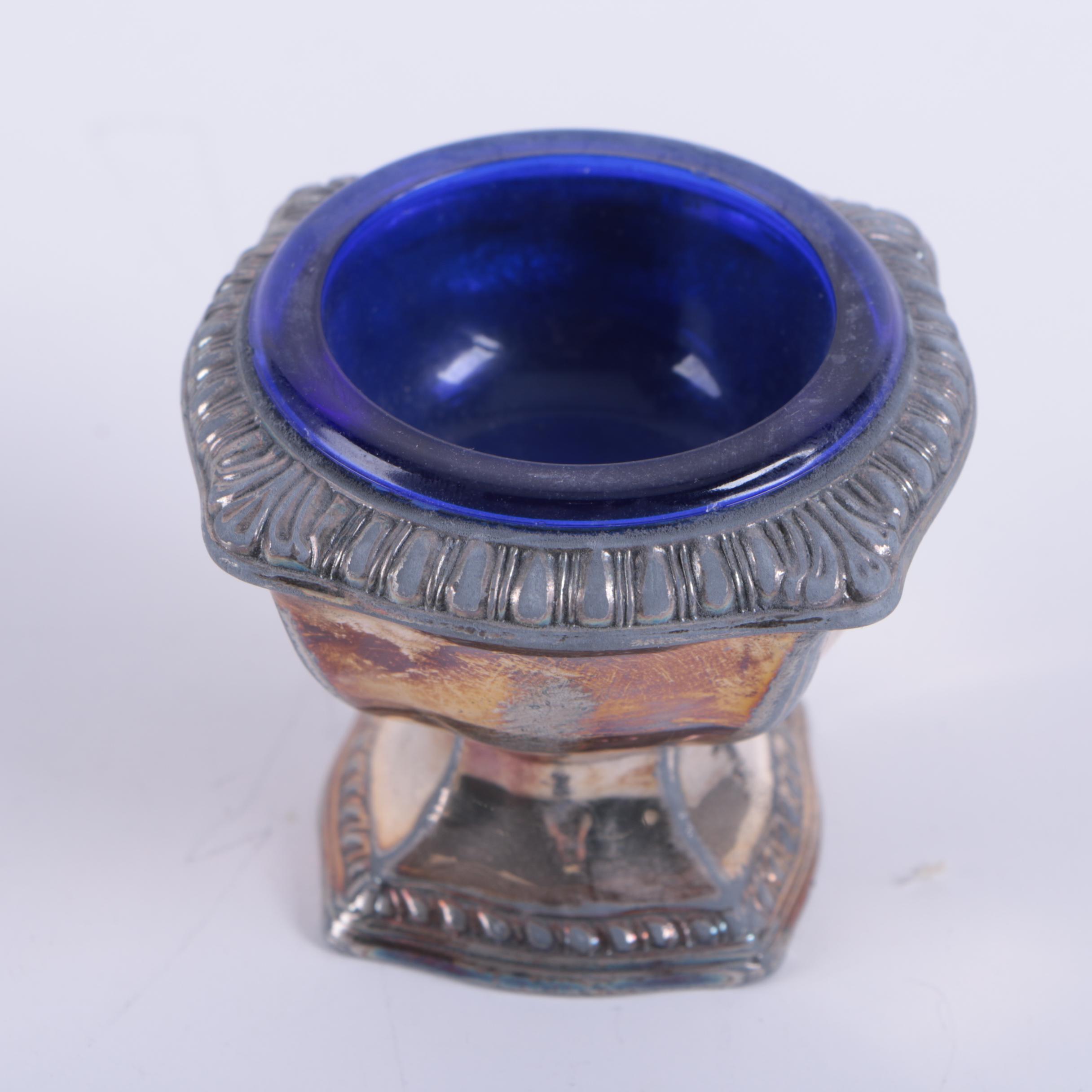 Crescent Silverware Mfg. Co. Silver Plate Trumpet Vase and Other Tableware