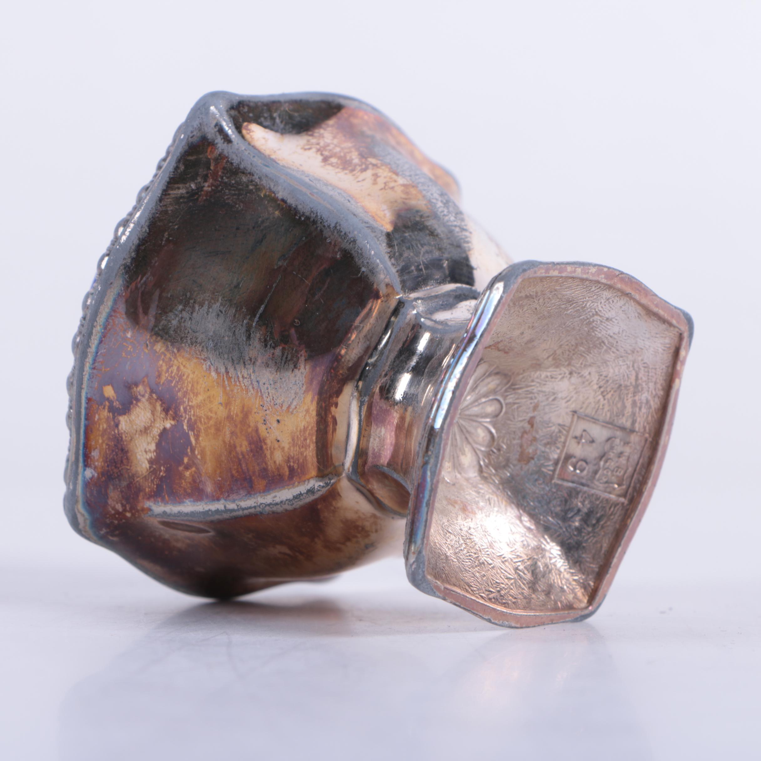 Crescent Silverware Mfg. Co. Silver Plate Trumpet Vase and Other Tableware