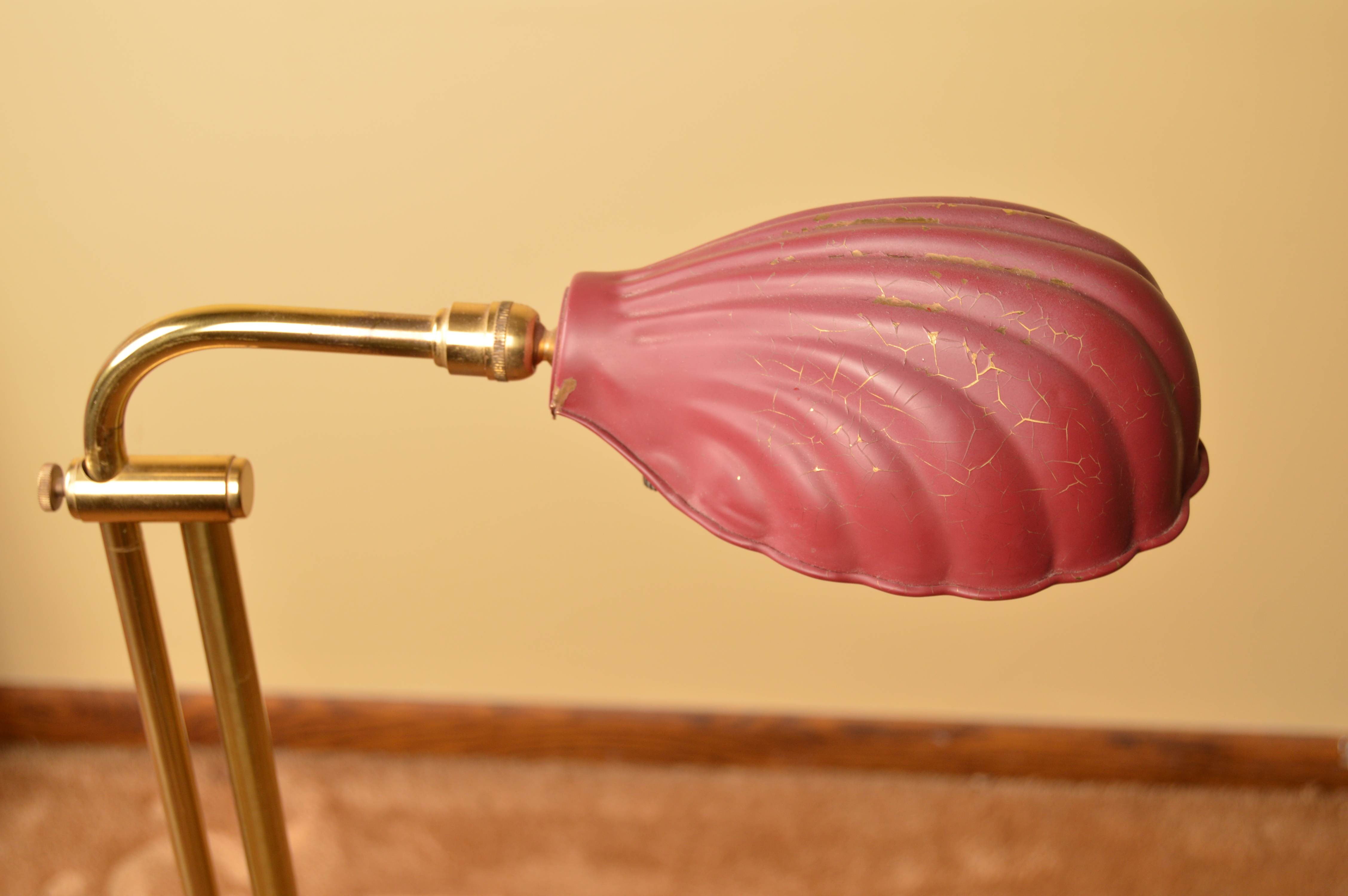 Vintage Clam Shell Floor Lamps