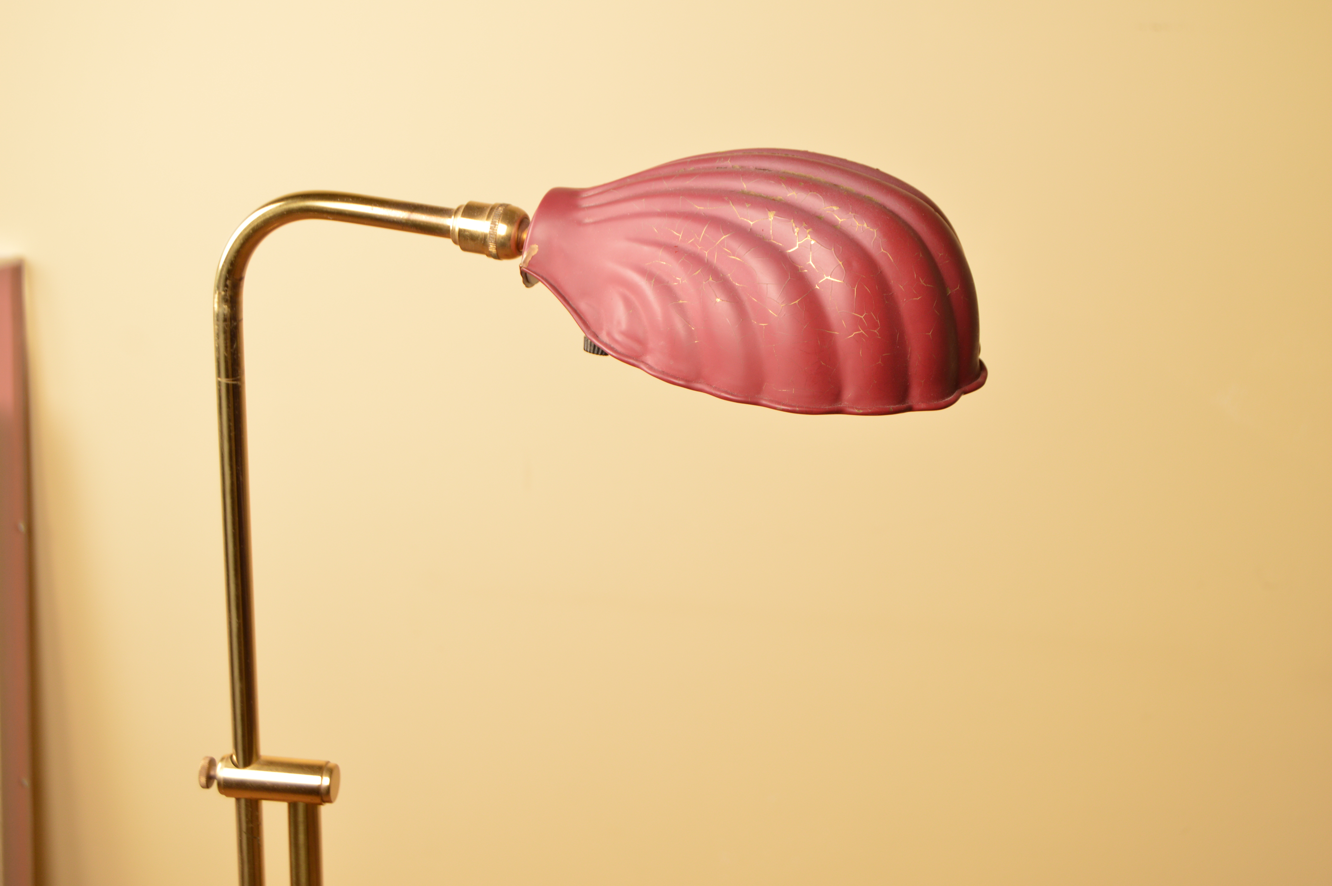 Vintage Clam Shell Floor Lamps