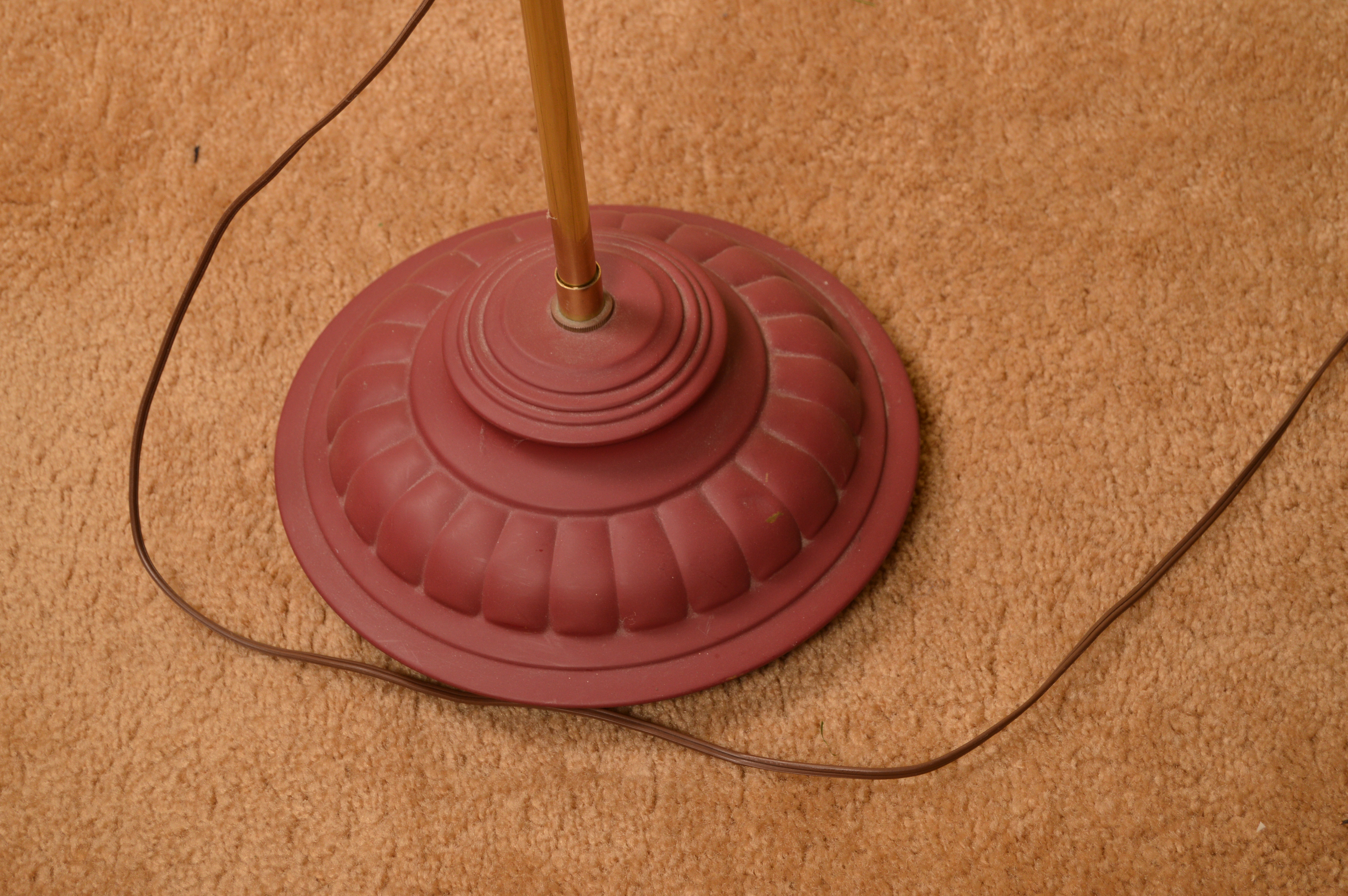 Vintage Clam Shell Floor Lamps