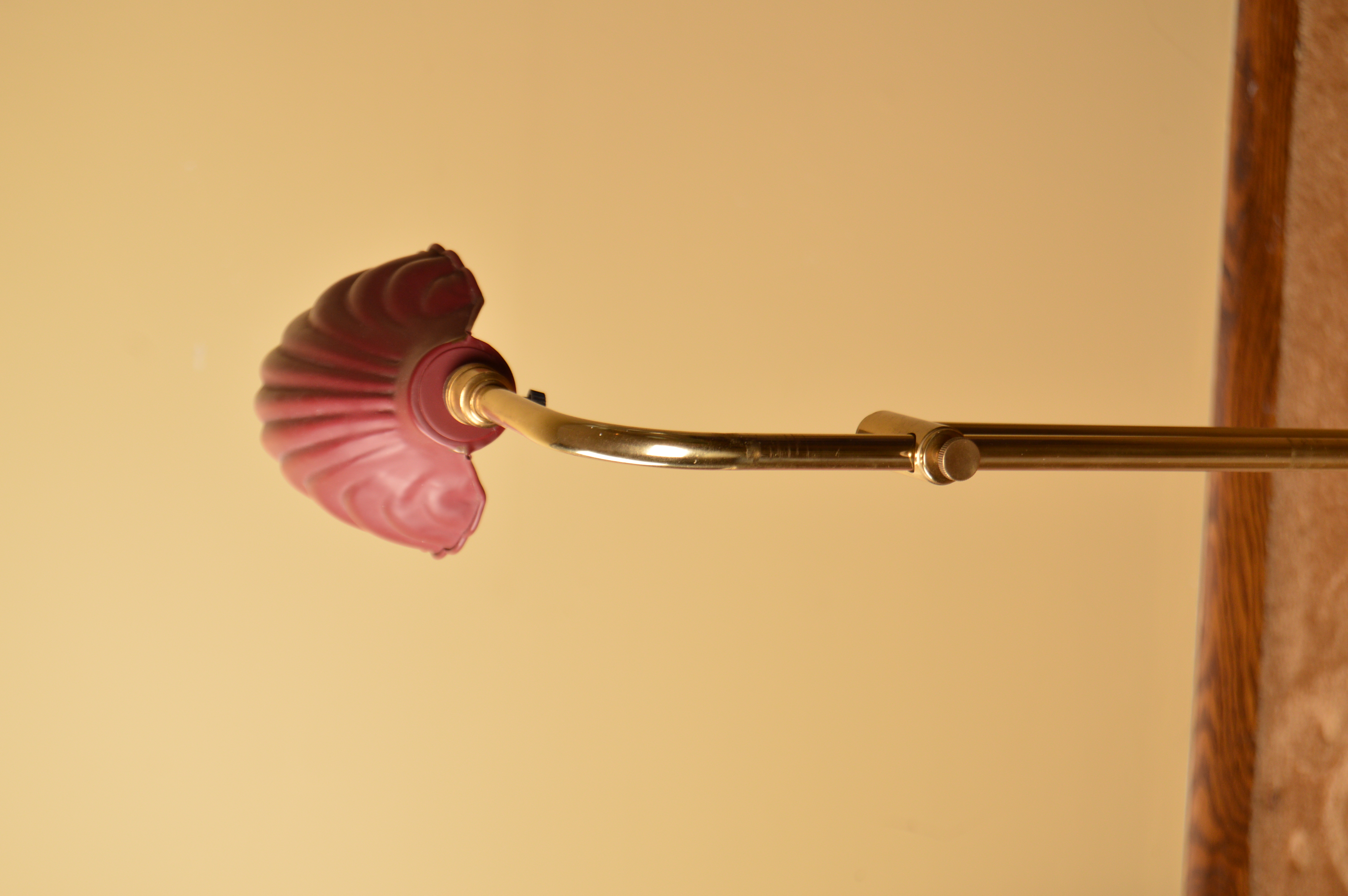 Vintage Clam Shell Floor Lamps