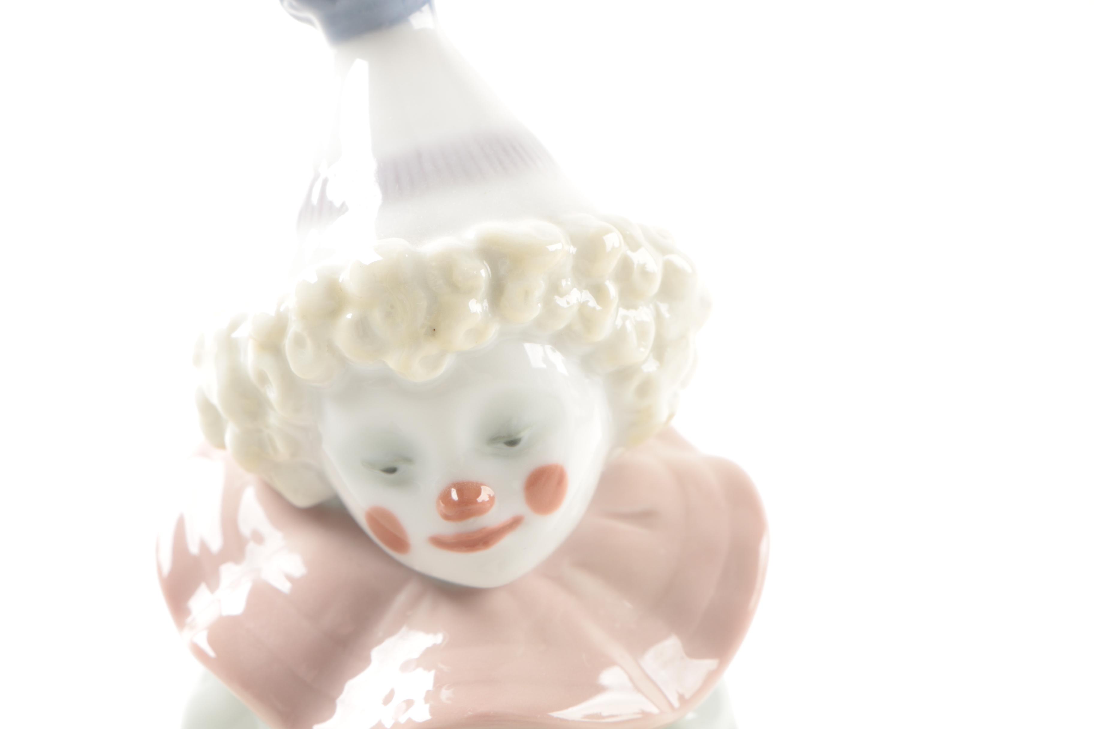 Lladro Clown Figurines