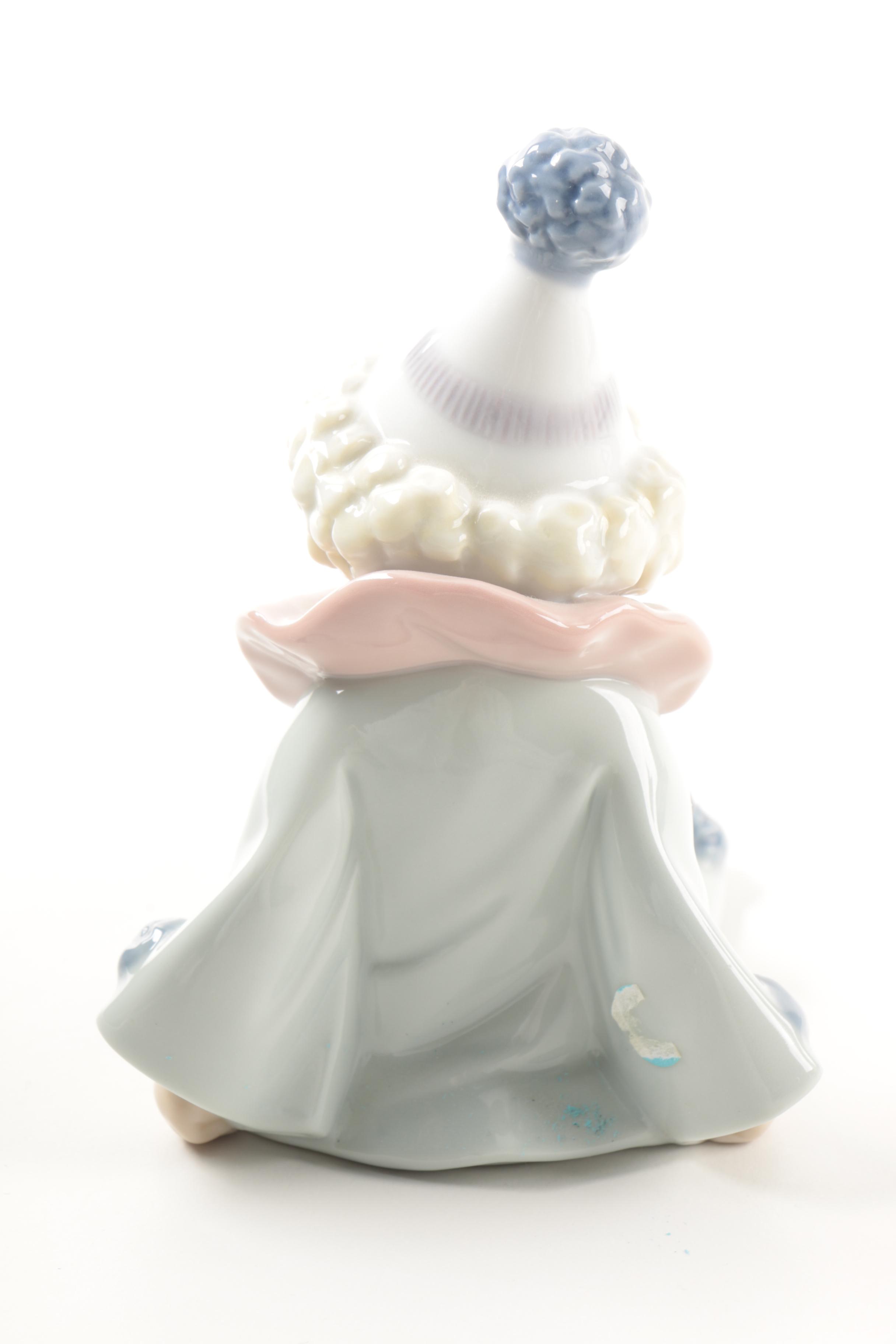 Lladro Clown Figurines
