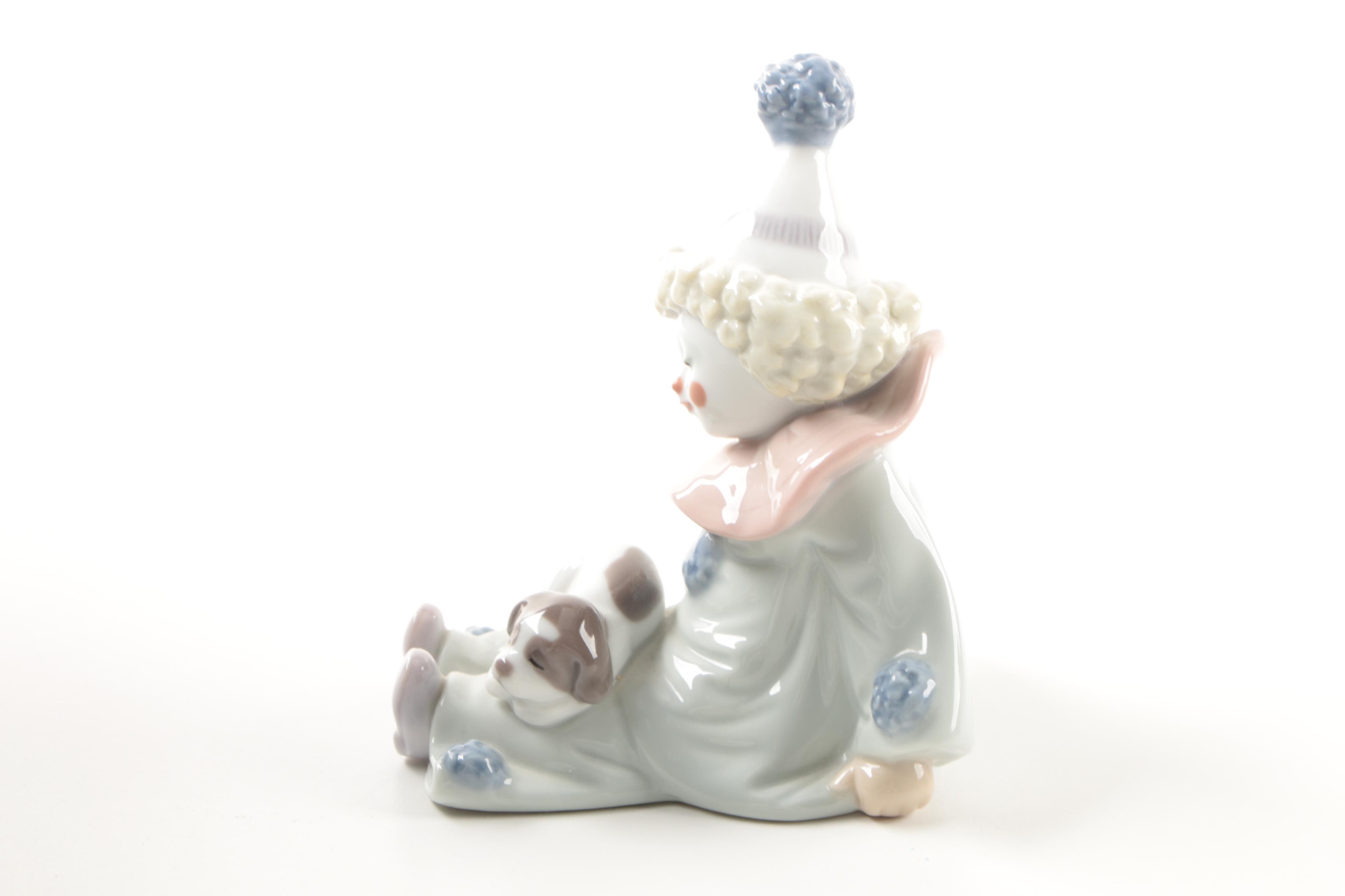 Lladro Clown Figurines