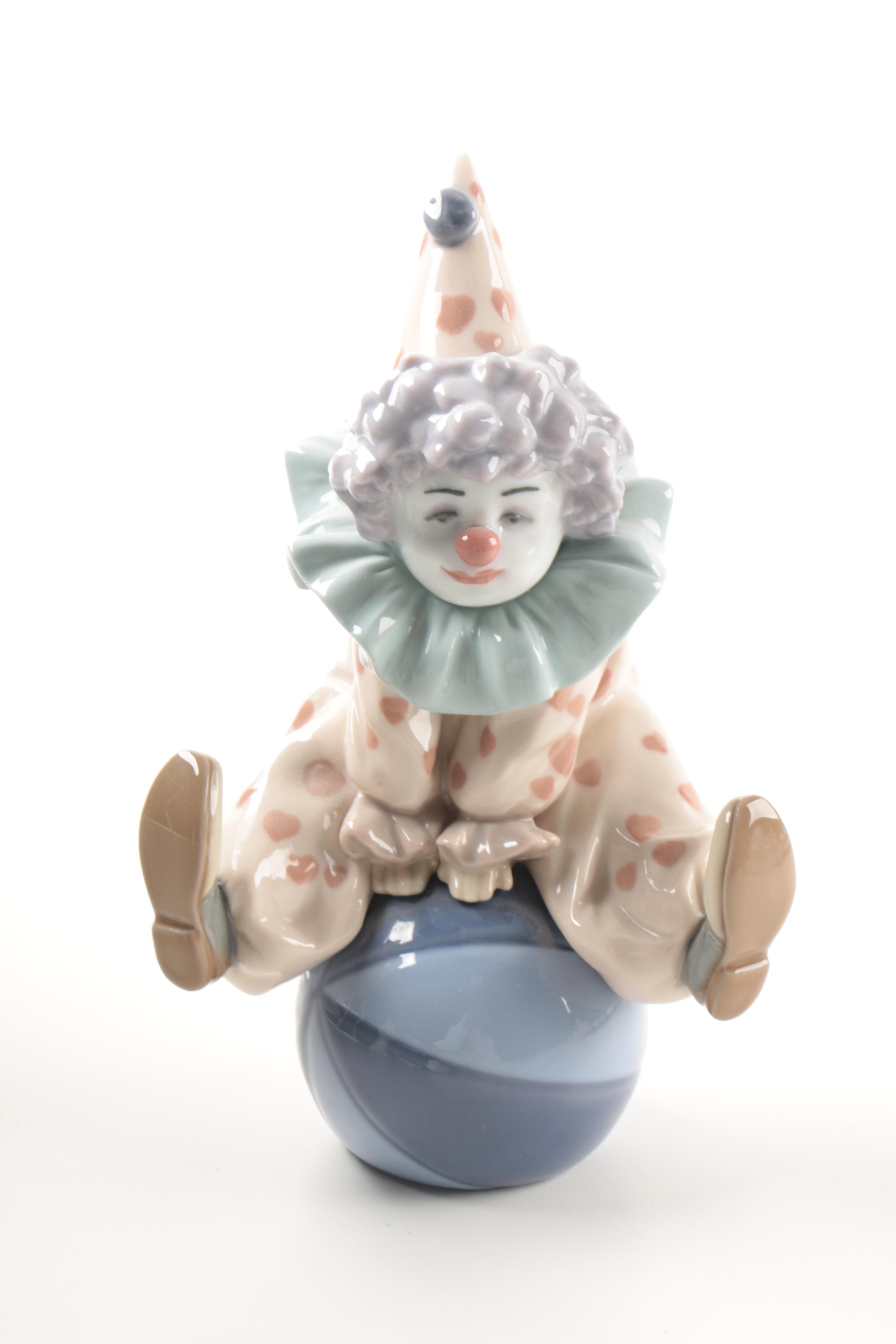 Lladro Clown Figurines