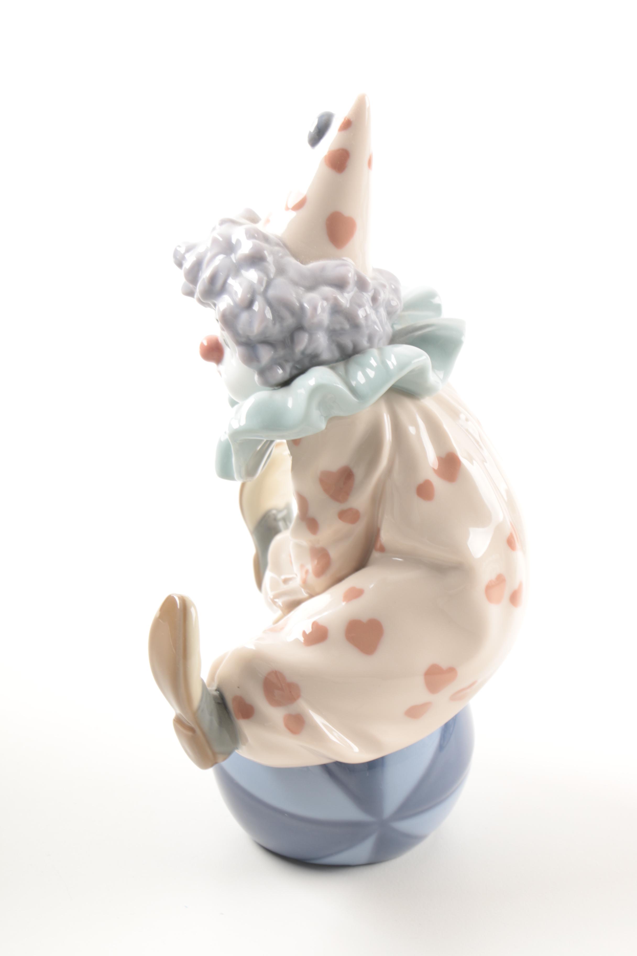 Lladro Clown Figurines