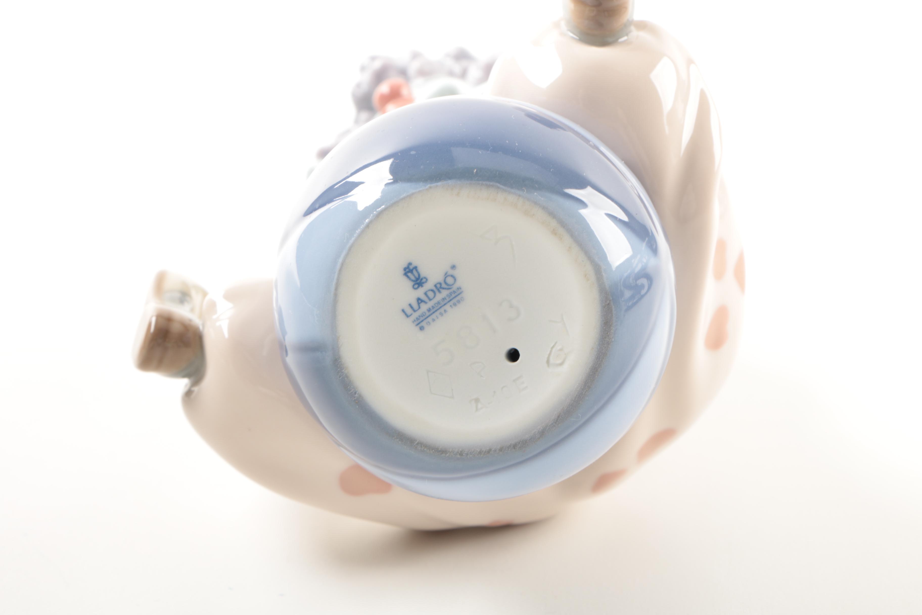 Lladro Clown Figurines