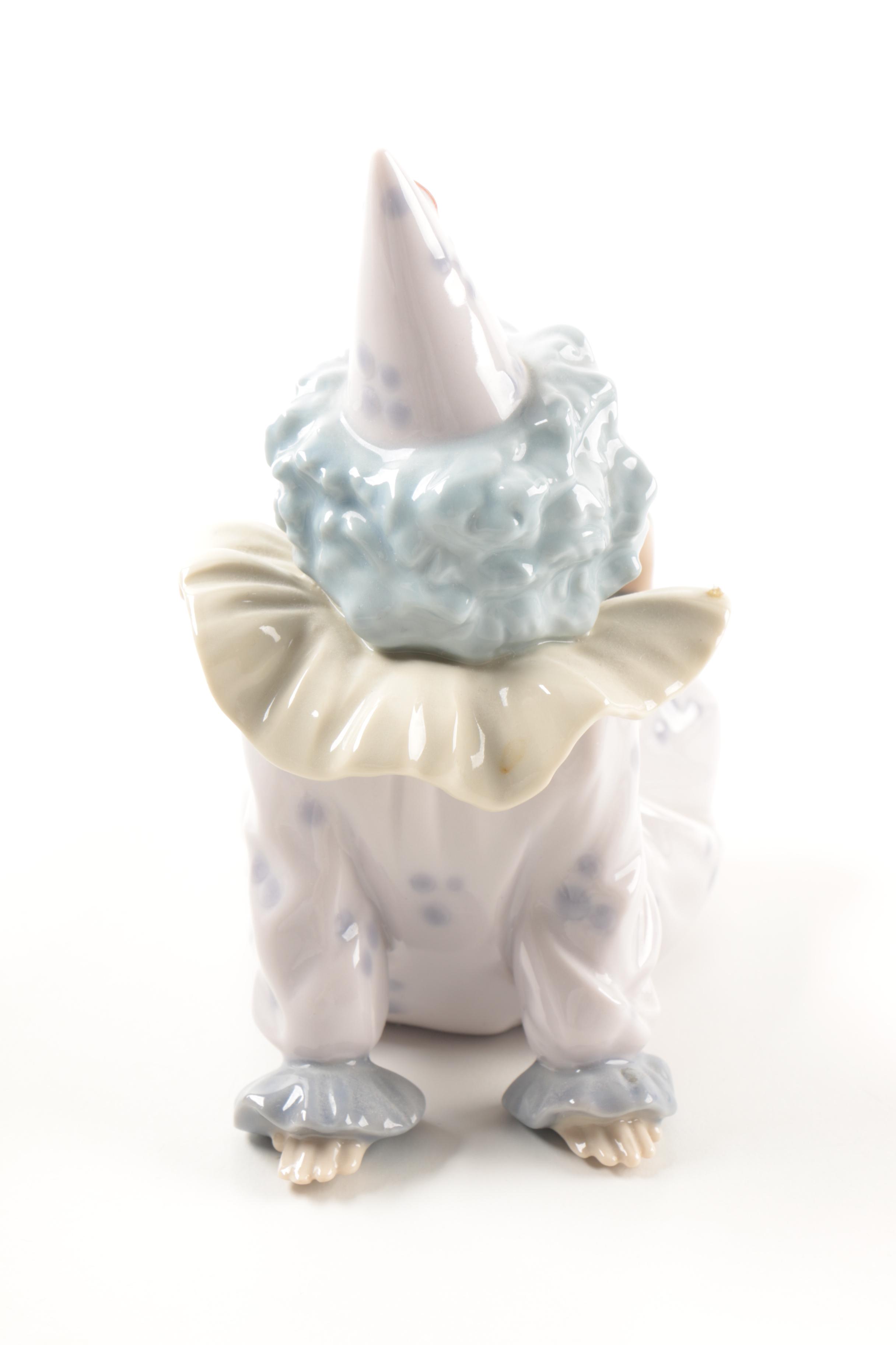 Lladro Clown Figurines