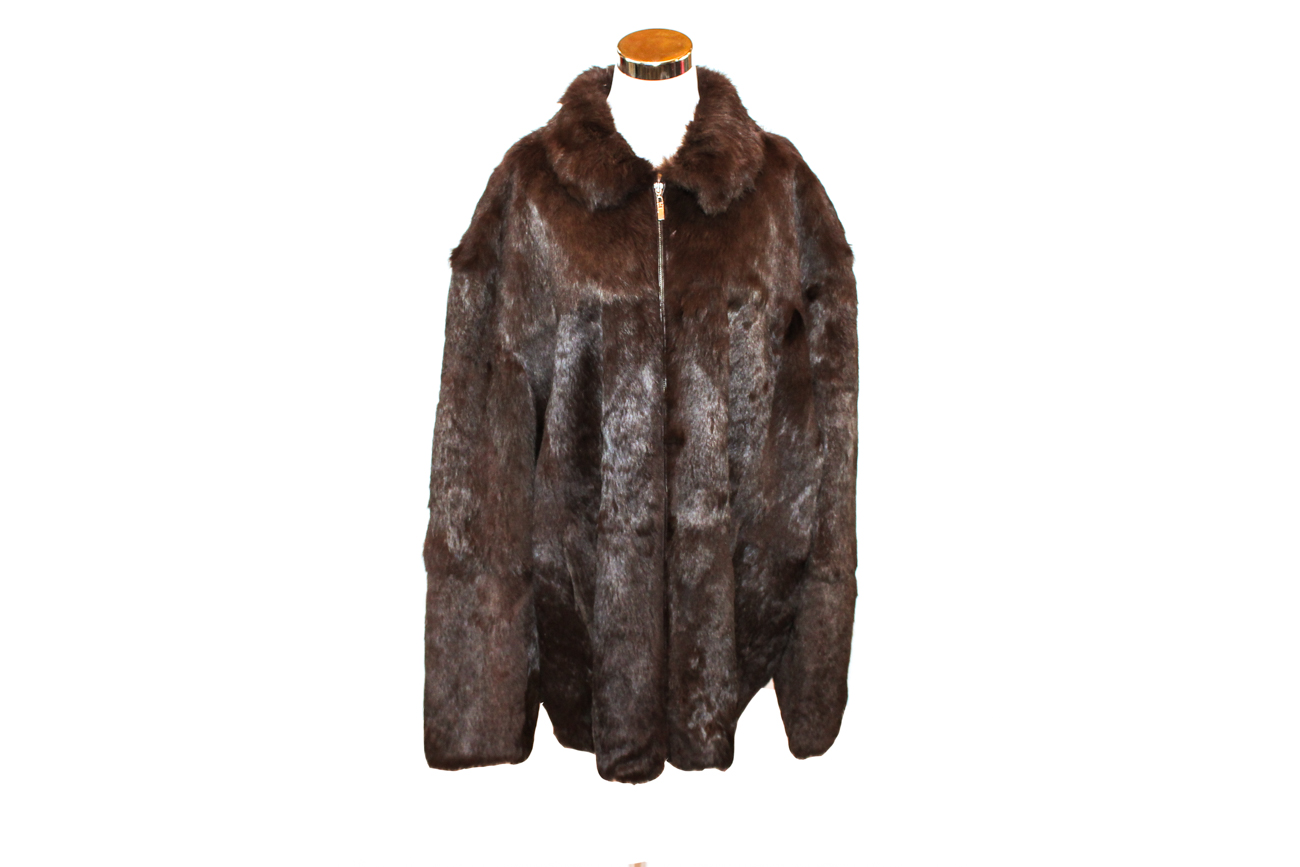 Piel De Fe Collection Rabbit Fur Coat