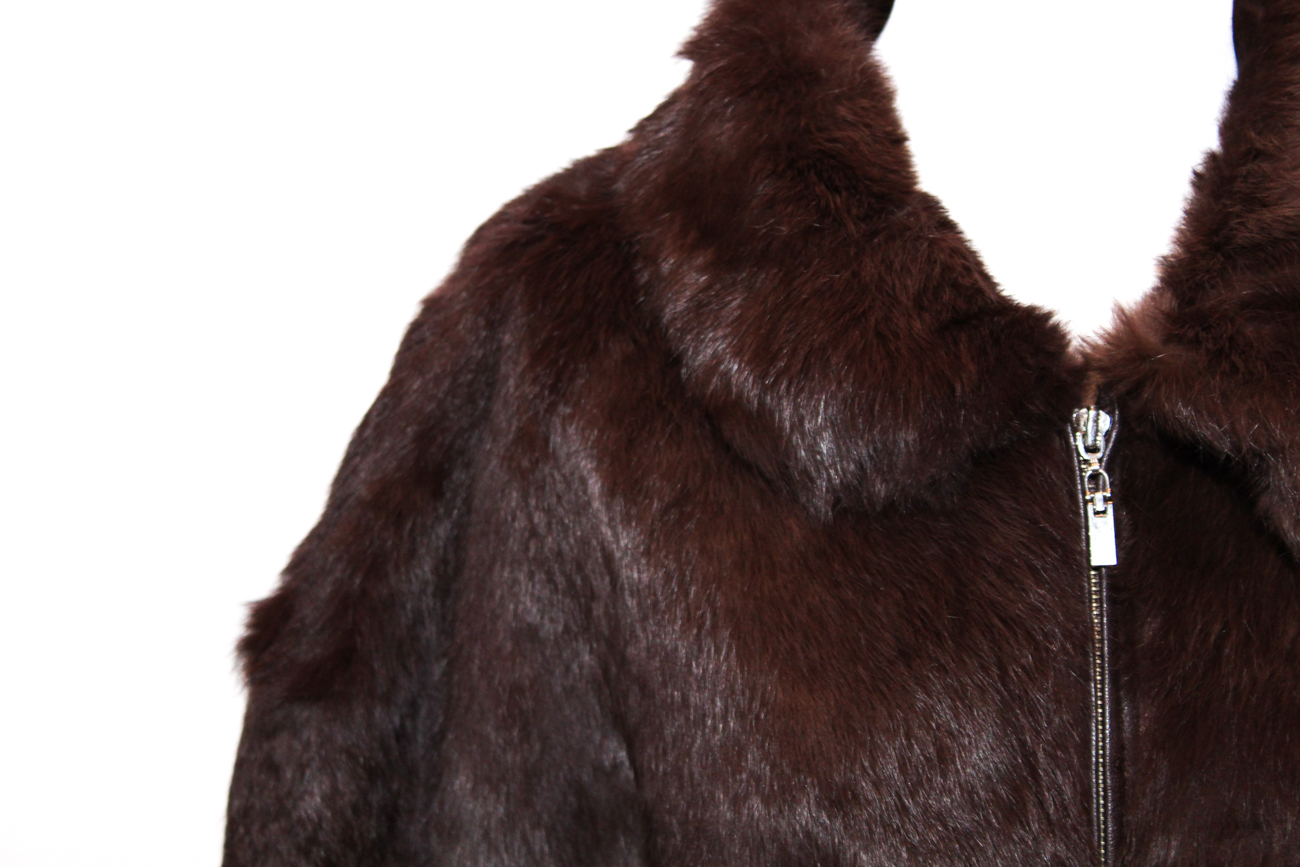 Piel De Fe Collection Rabbit Fur Coat