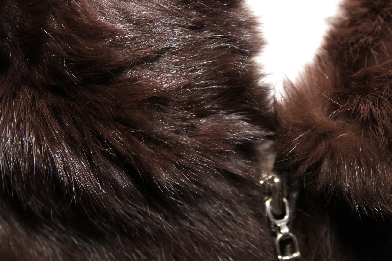 Piel De Fe Collection Rabbit Fur Coat