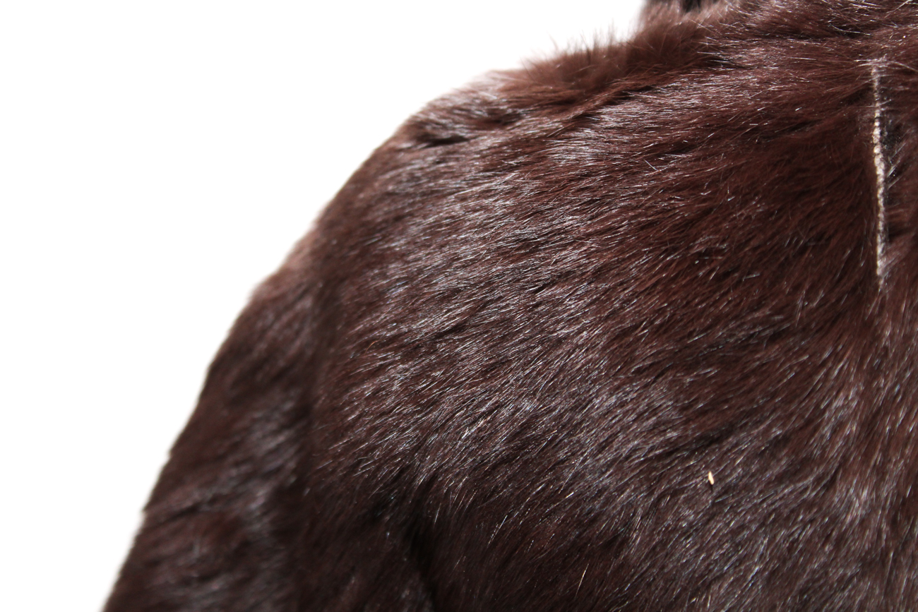Piel De Fe Collection Rabbit Fur Coat