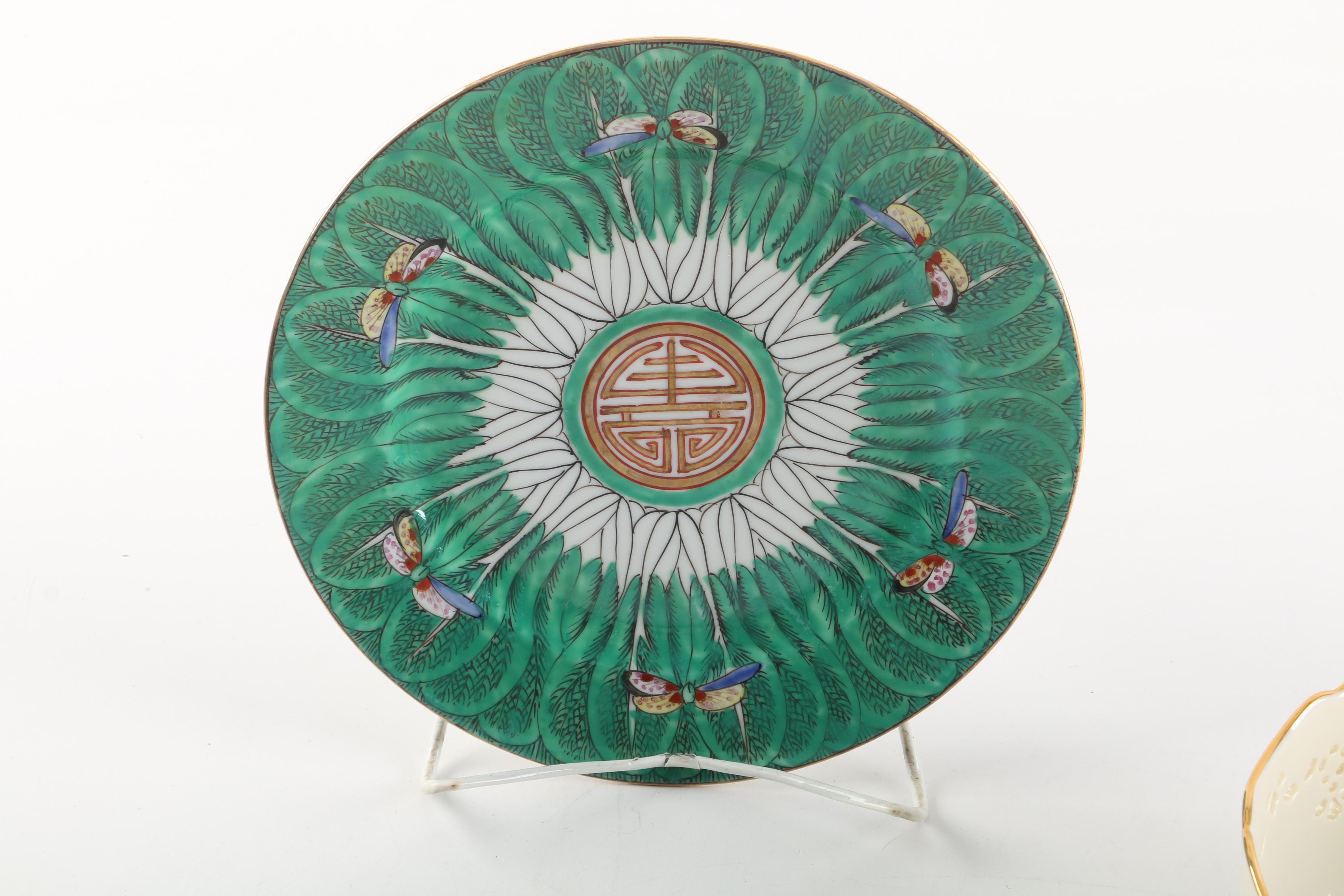 Tableware Collection Featuring Antique Wagstaff & Brunt "Royal Derby"  Plates