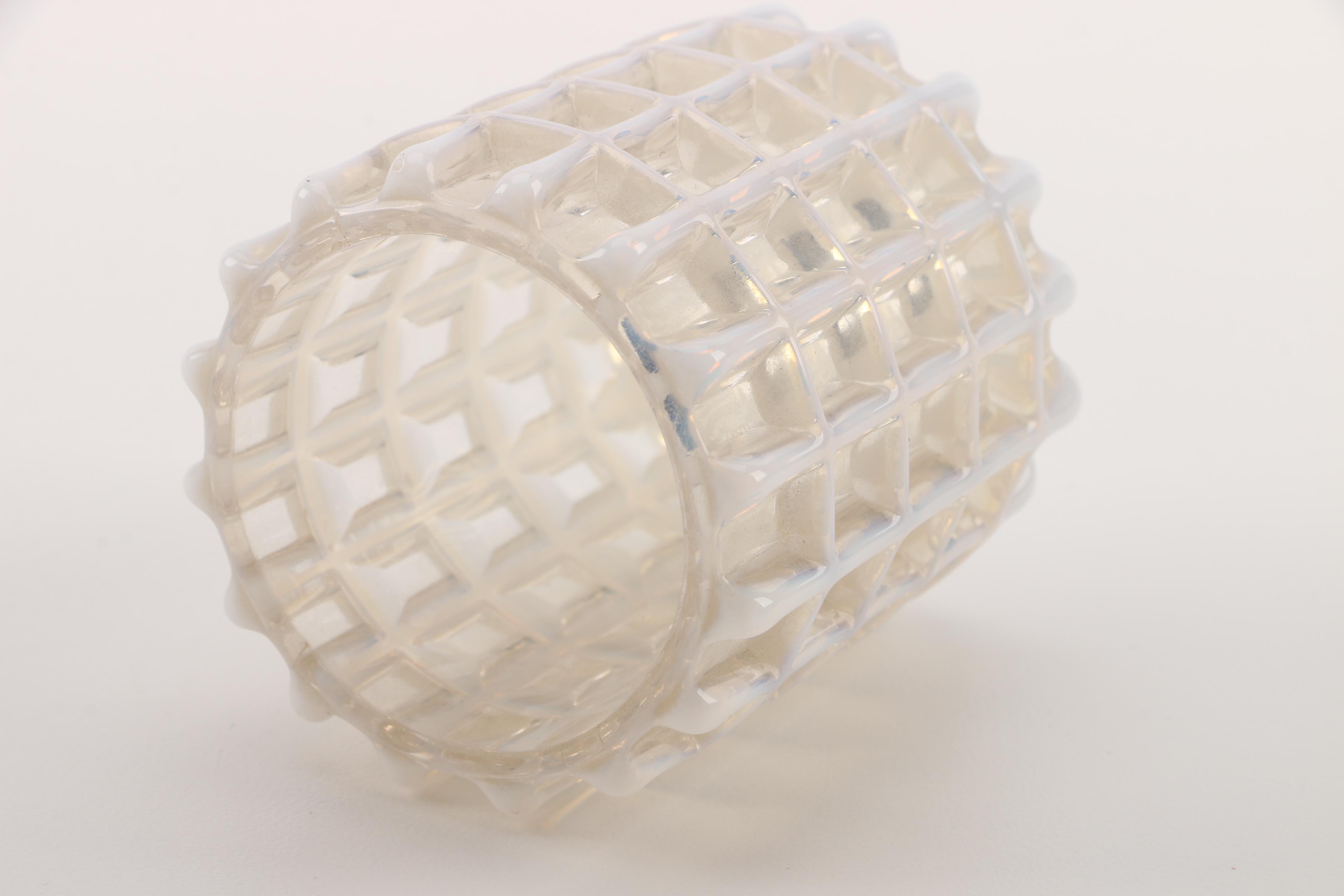 Vintage Opalescent EAPG and Degenhart Glass Toothpick Holders