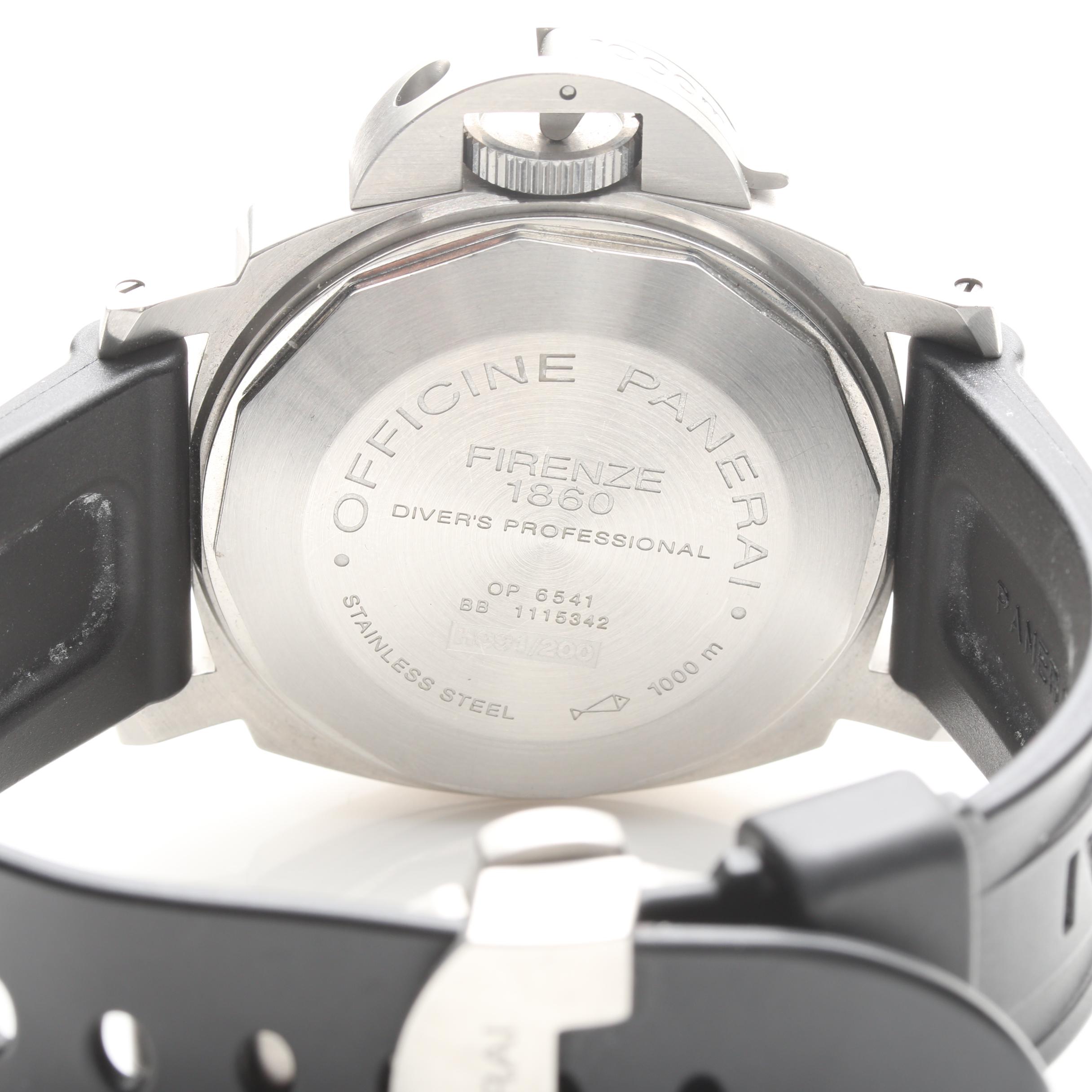 Officine Panerai Firenze 1860 Divers Professional OP 6541 Watch