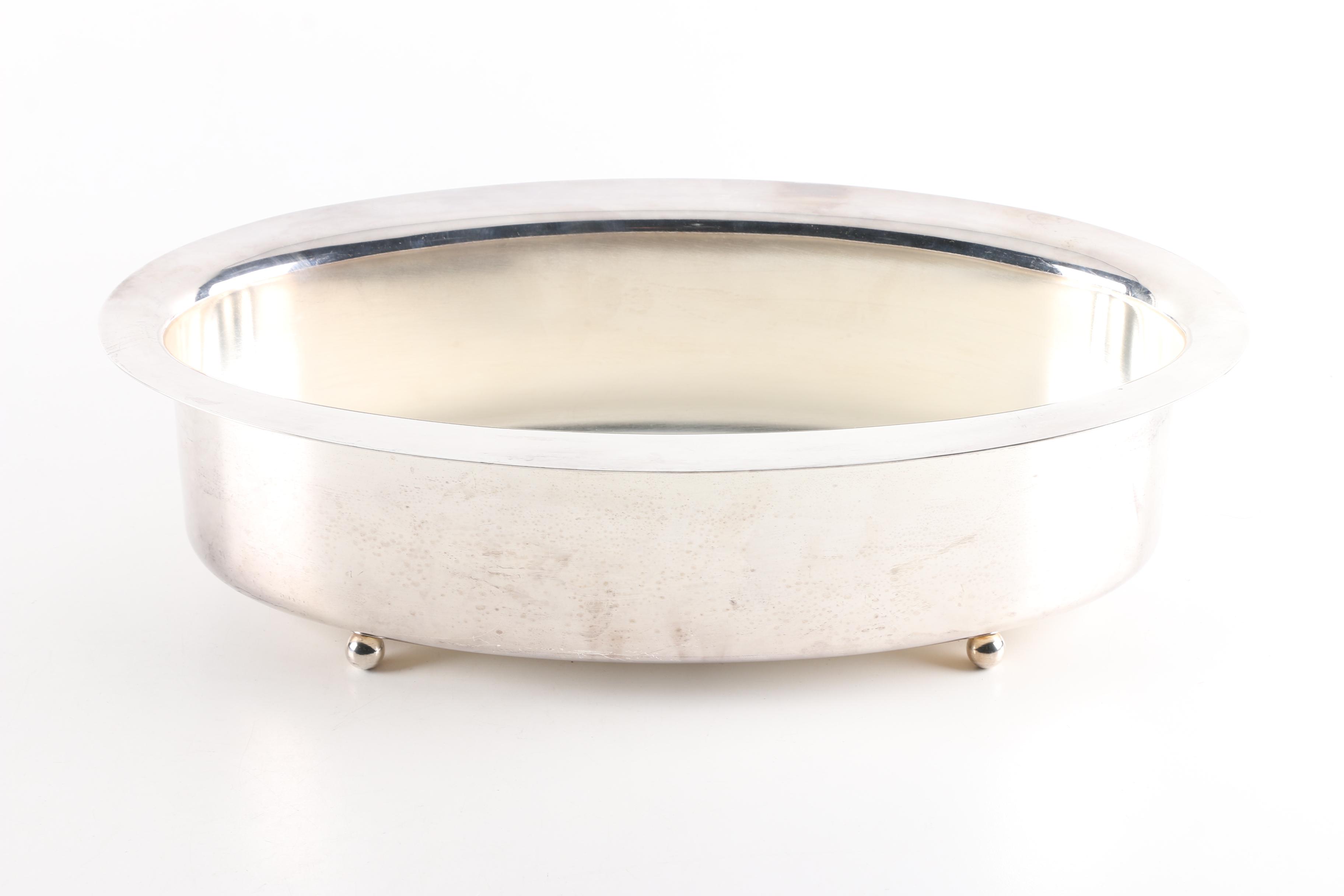 National Silver Co "King Edward" Silver Plate Fork, Silver Plate Bowl and More