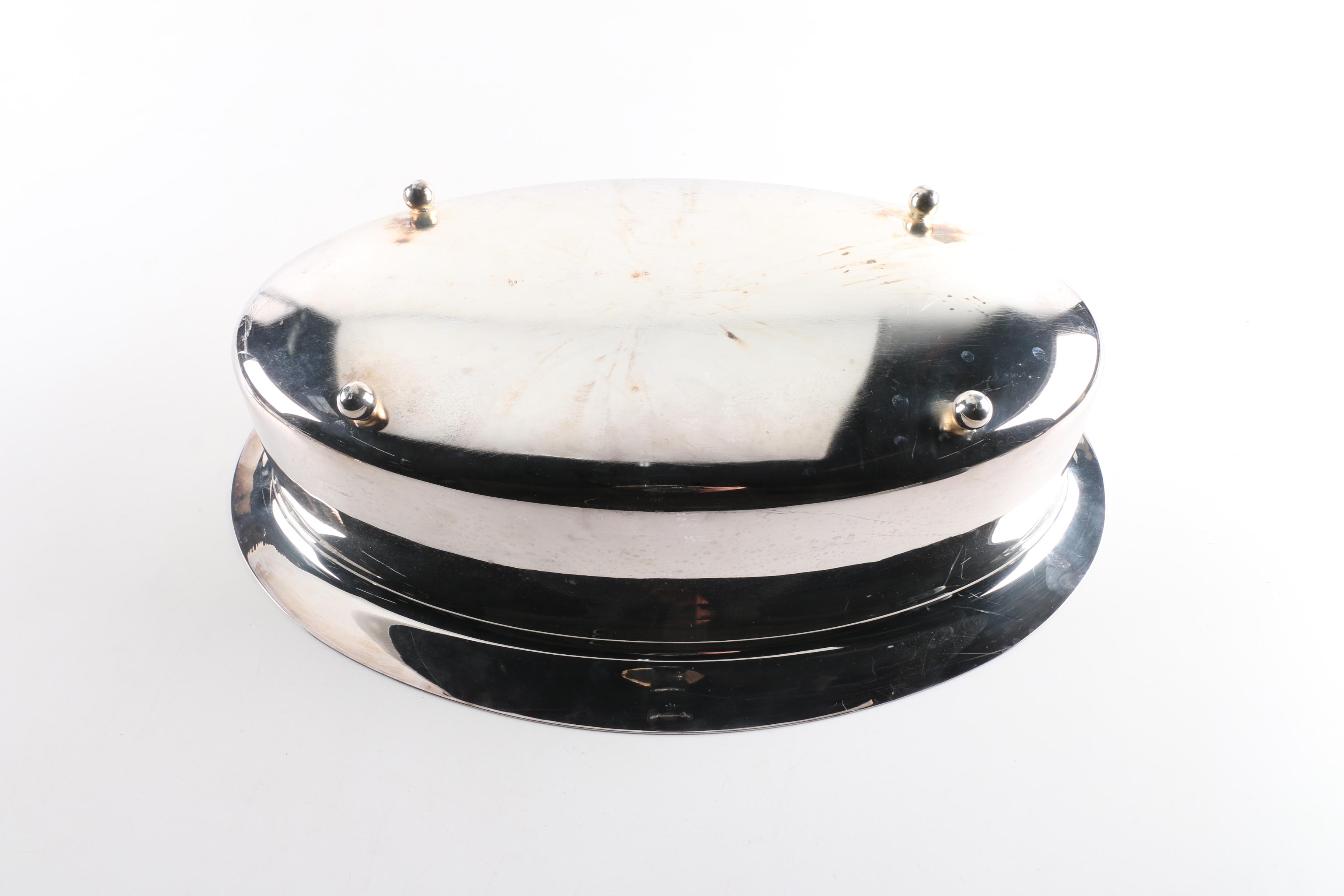 National Silver Co "King Edward" Silver Plate Fork, Silver Plate Bowl and More