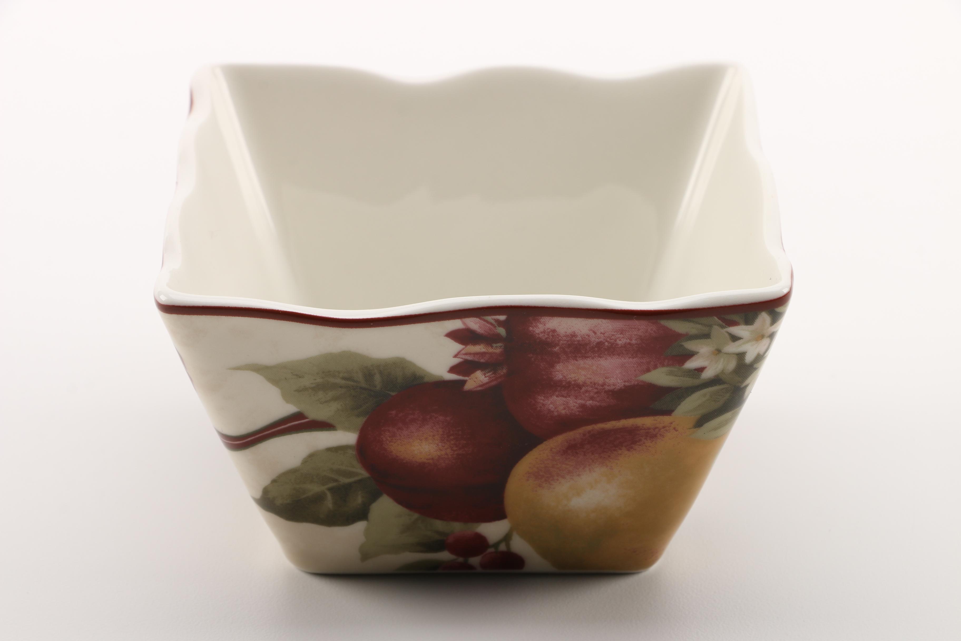 222 Fifth "Yuletide Celebration" Bowl