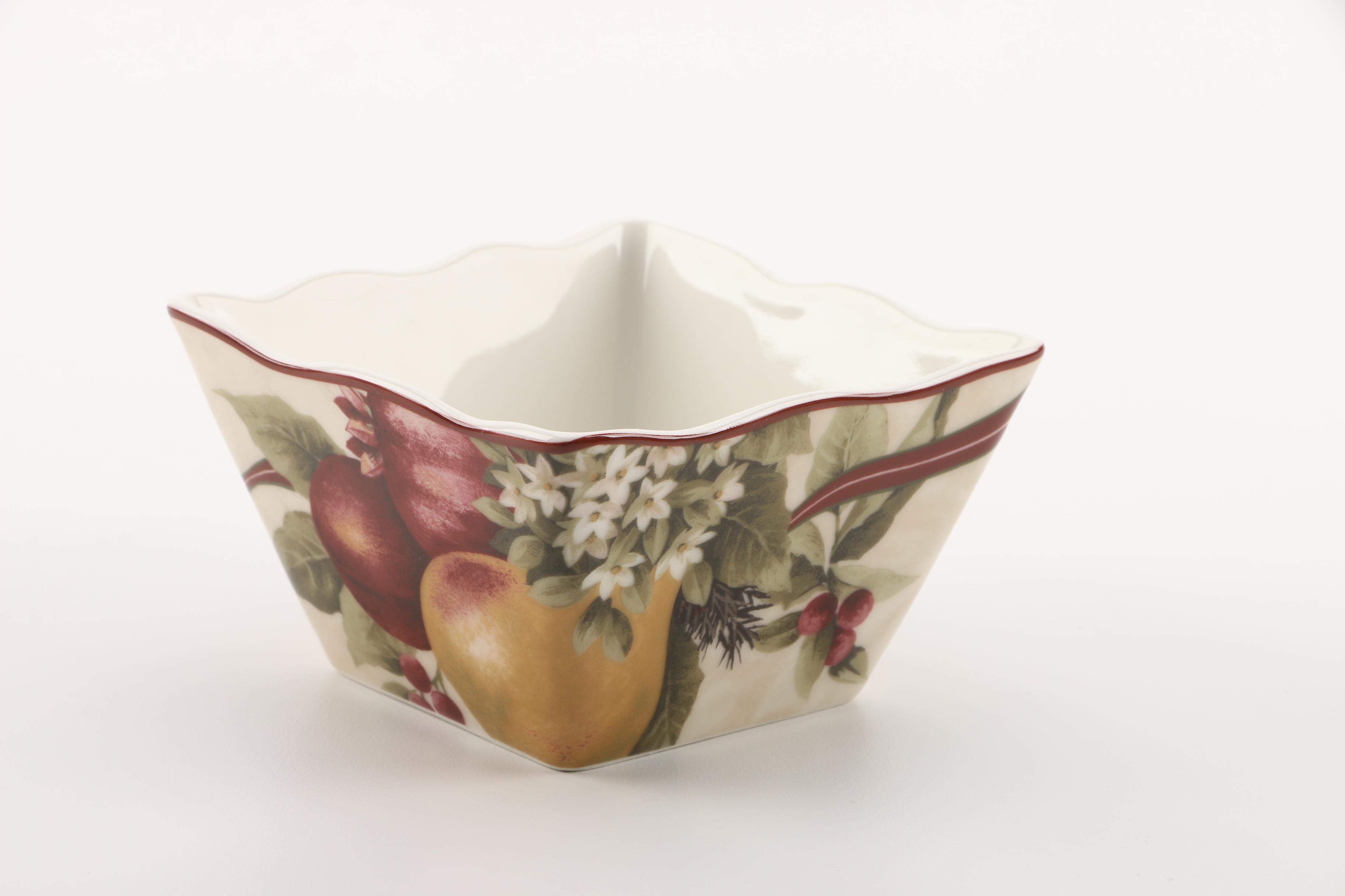 222 Fifth "Yuletide Celebration" Bowl